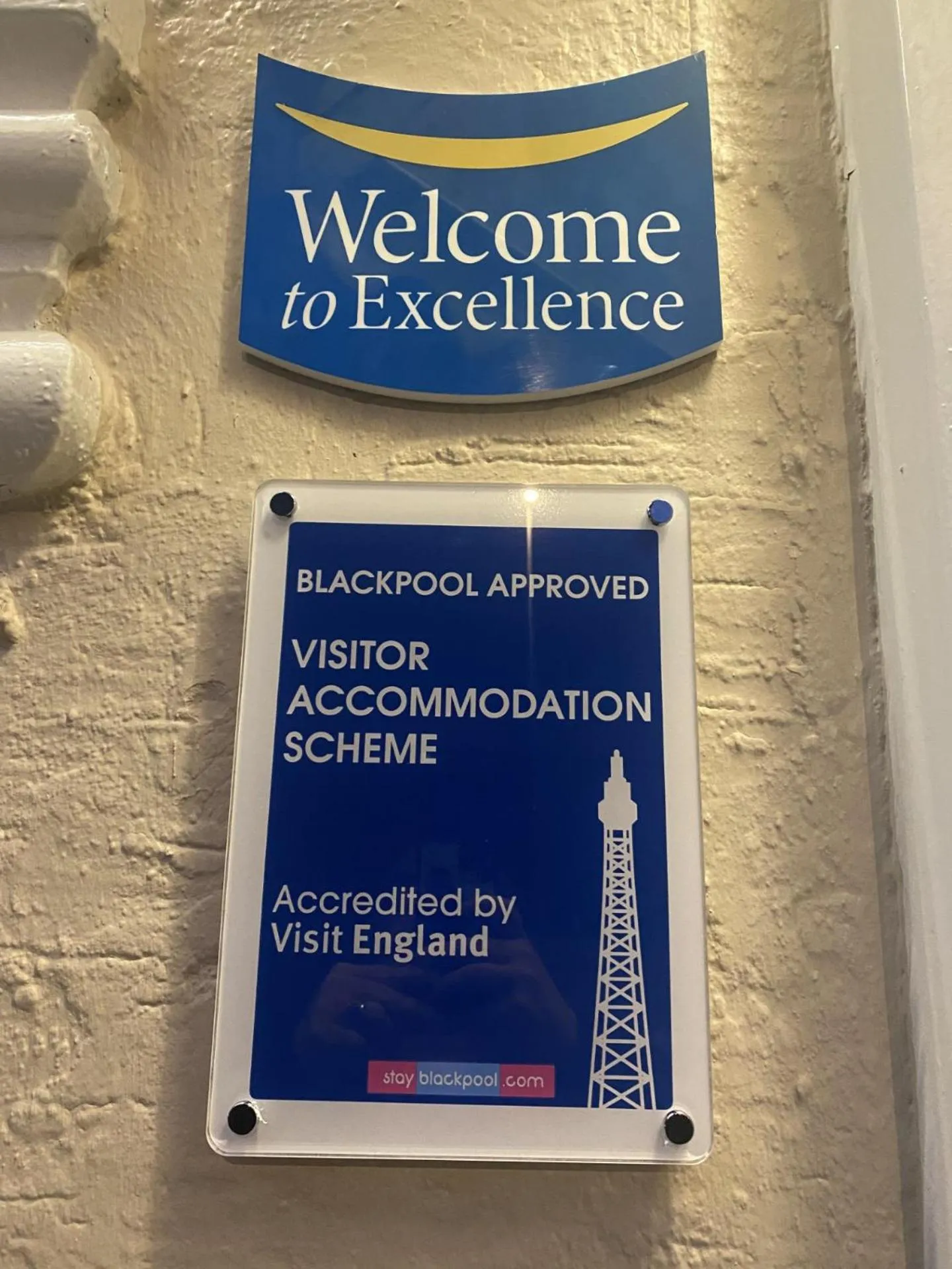 Certificate/Award in The Libra - Adults Only B&B with guaranteed carpark