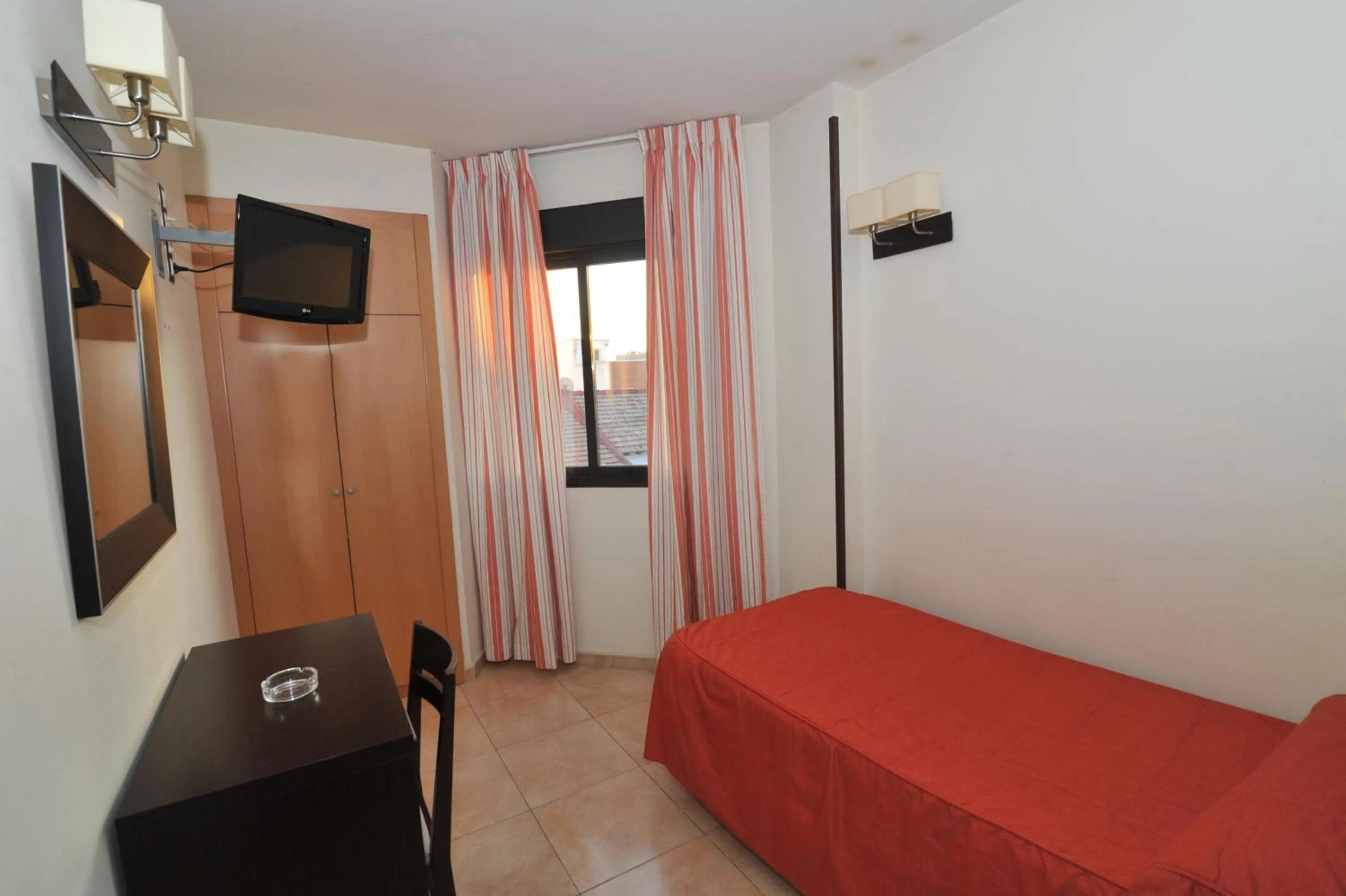 Decorative detail, Bed in Hostal Goyma III