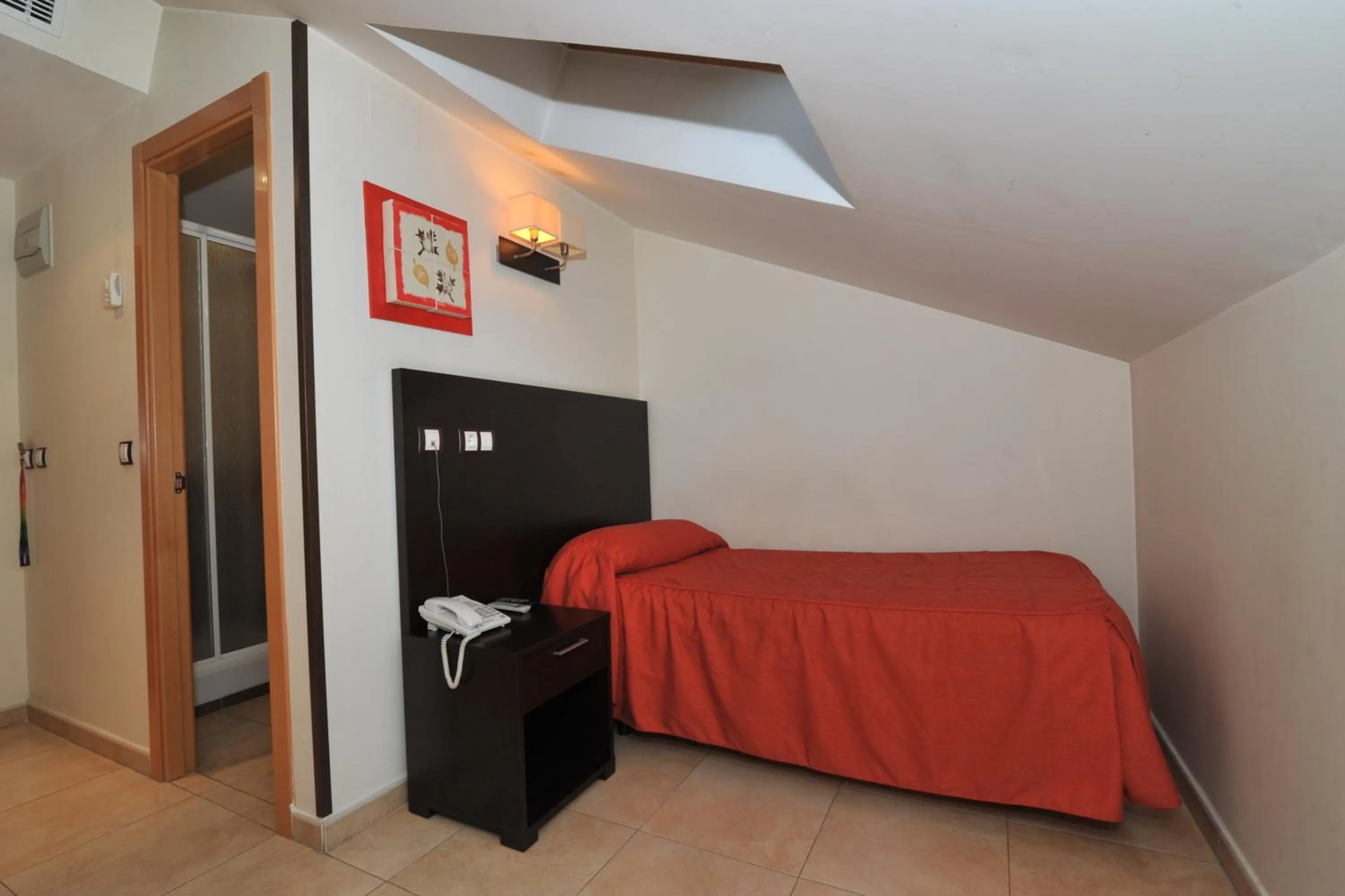 Decorative detail, Bed in Hostal Goyma III