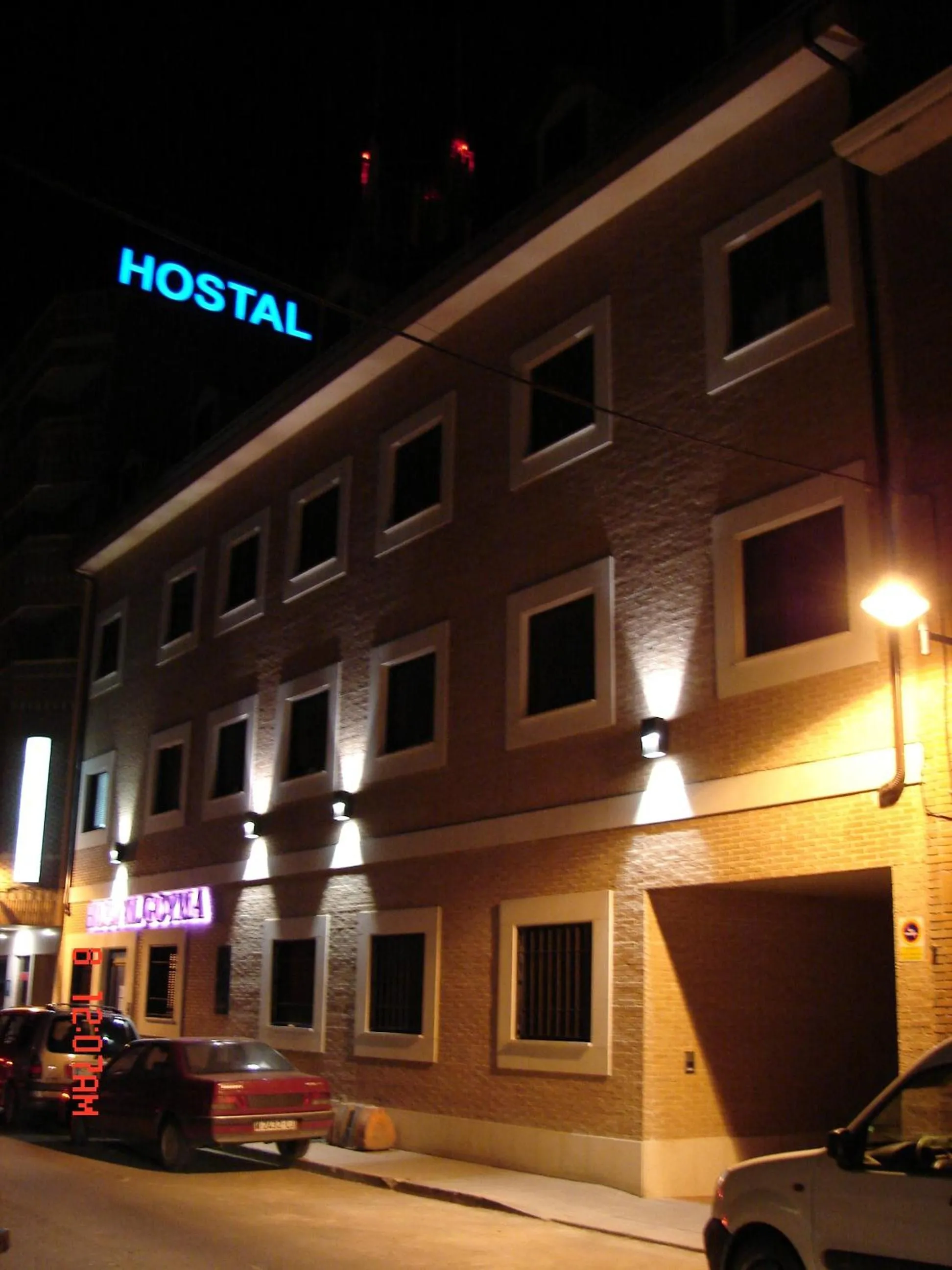 Facade/entrance in Hostal Goyma III