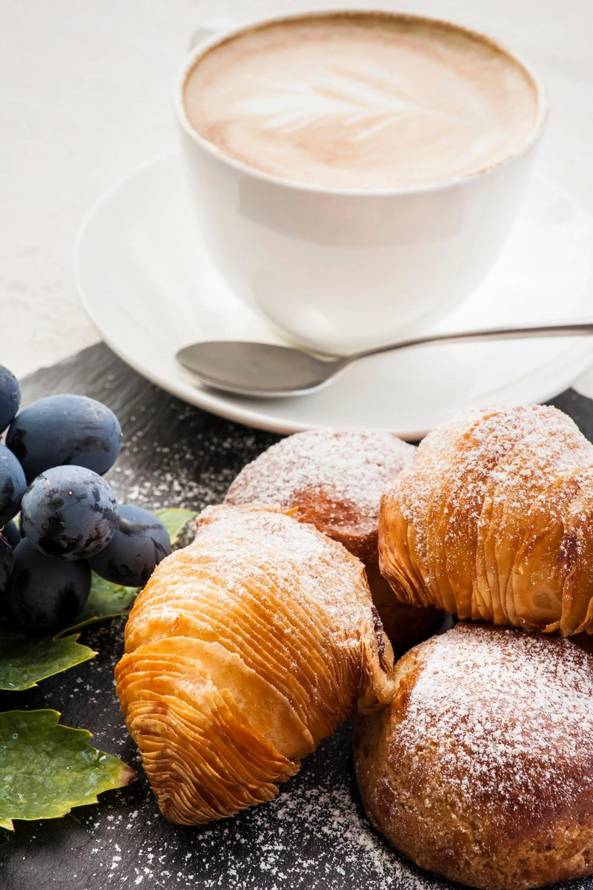 Italian breakfast in Tenuta Del Poggio Antico