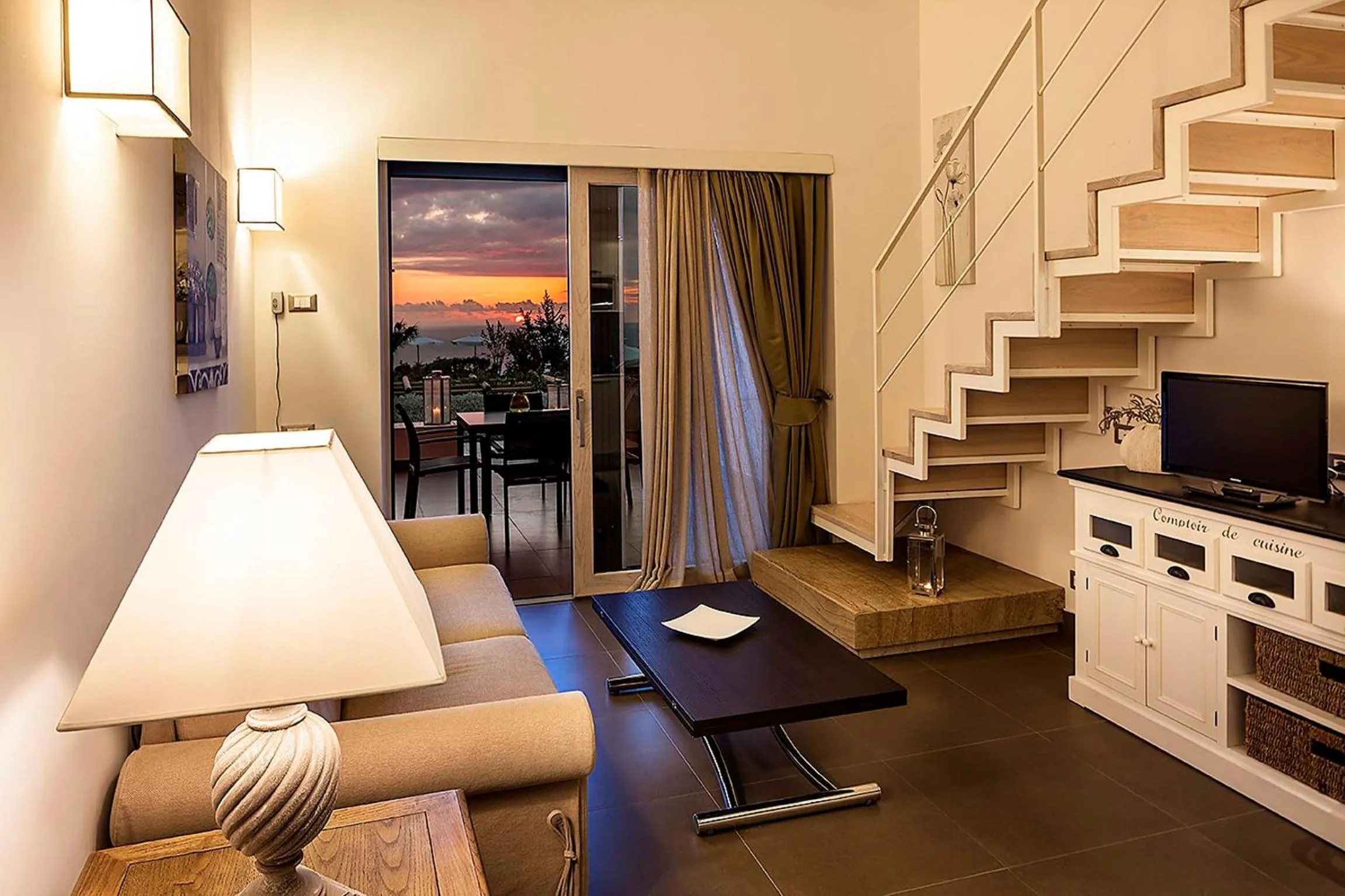 Living room in Tenuta Del Poggio Antico