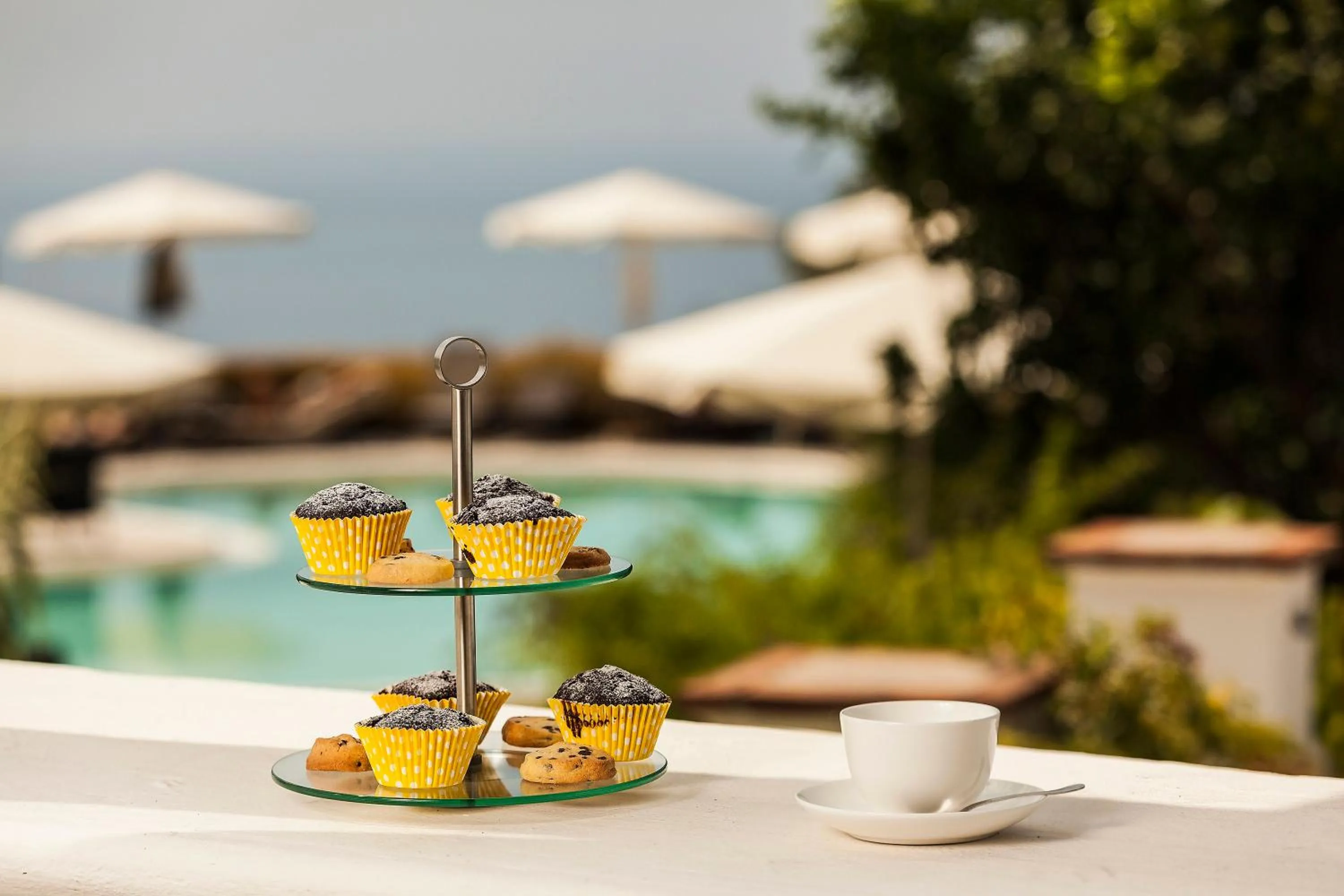 Italian breakfast in Tenuta Del Poggio Antico