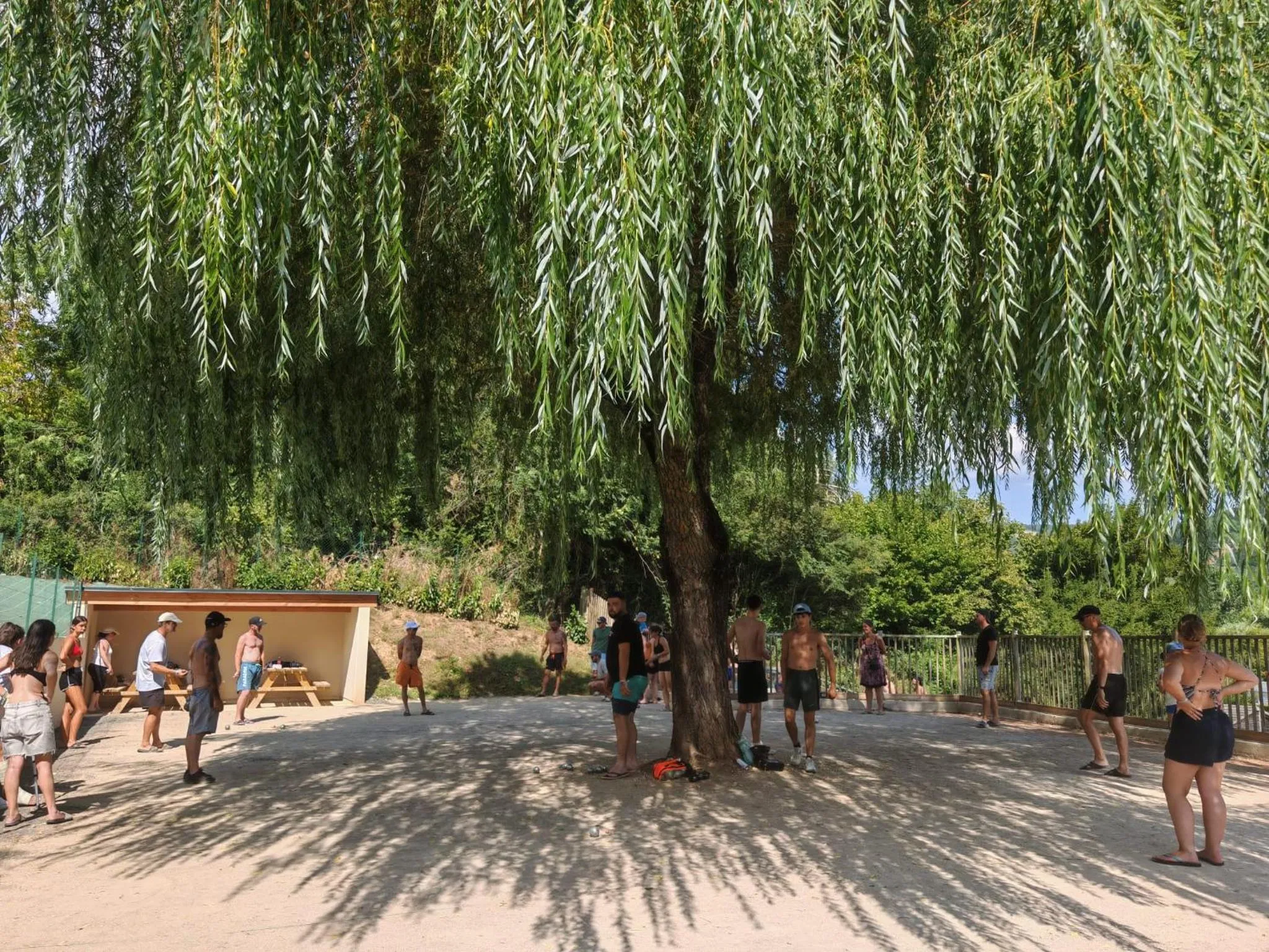 Children play ground in Camping Marmotel