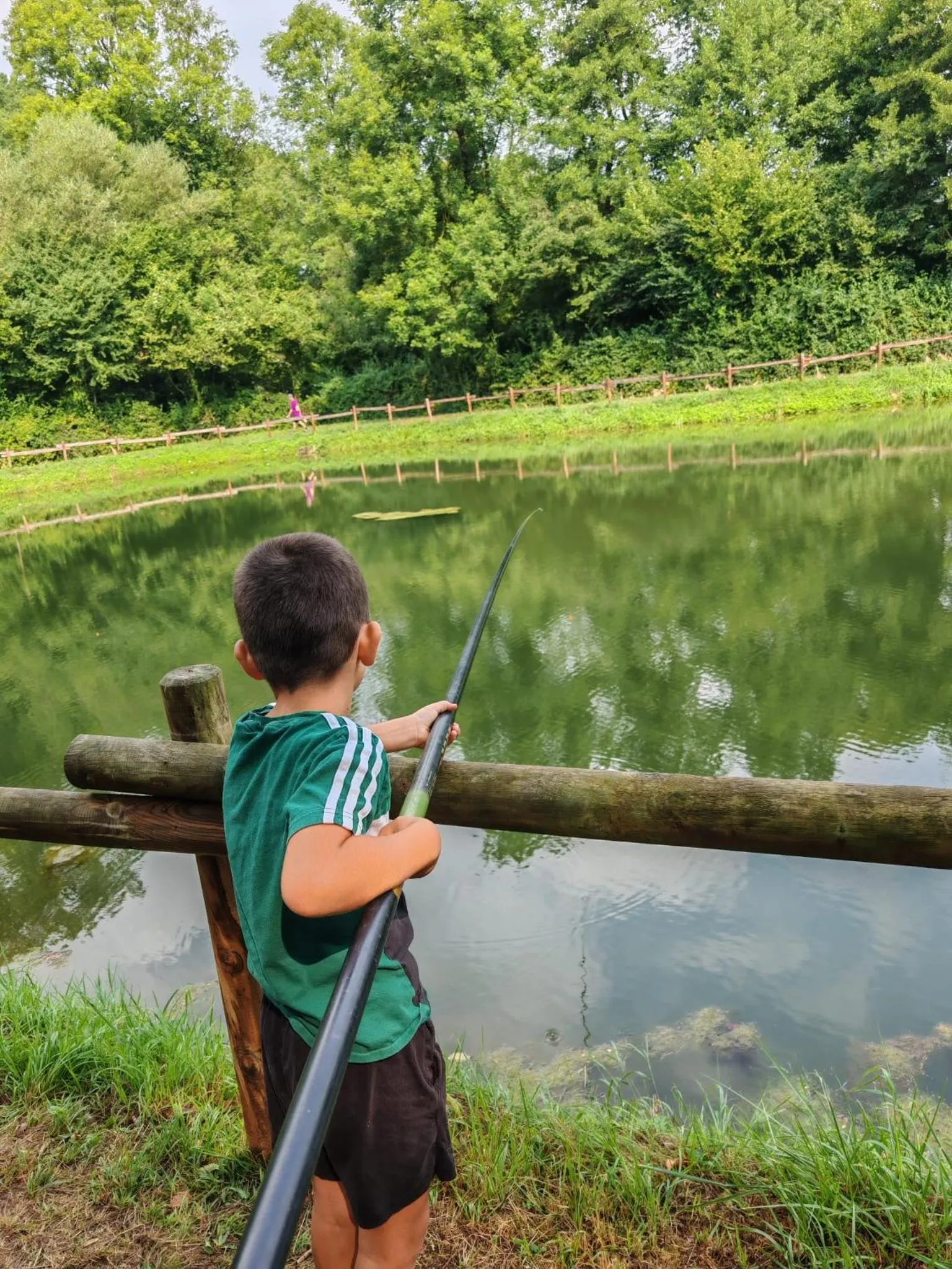 Fishing in Camping Marmotel