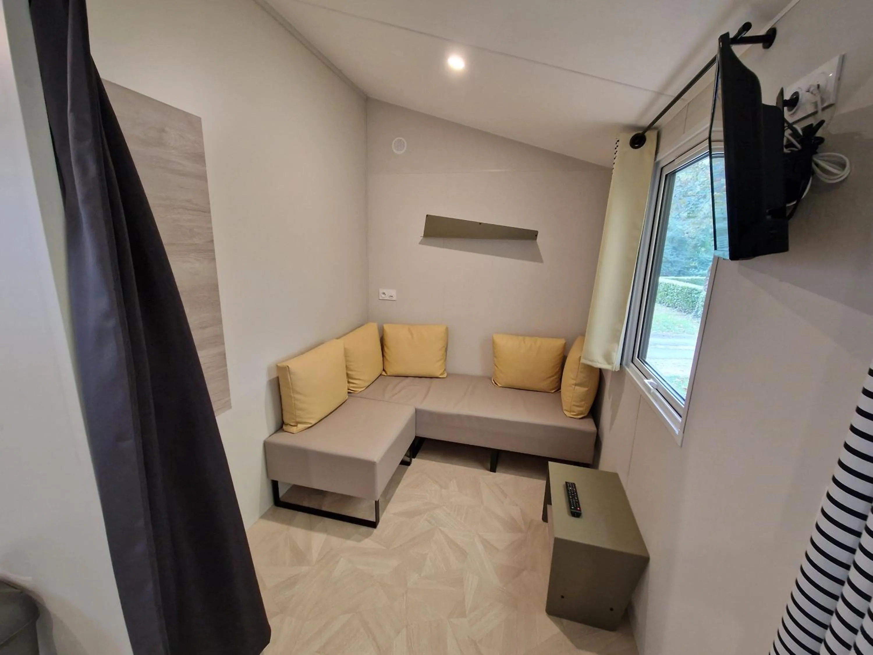 Living room in Camping Marmotel