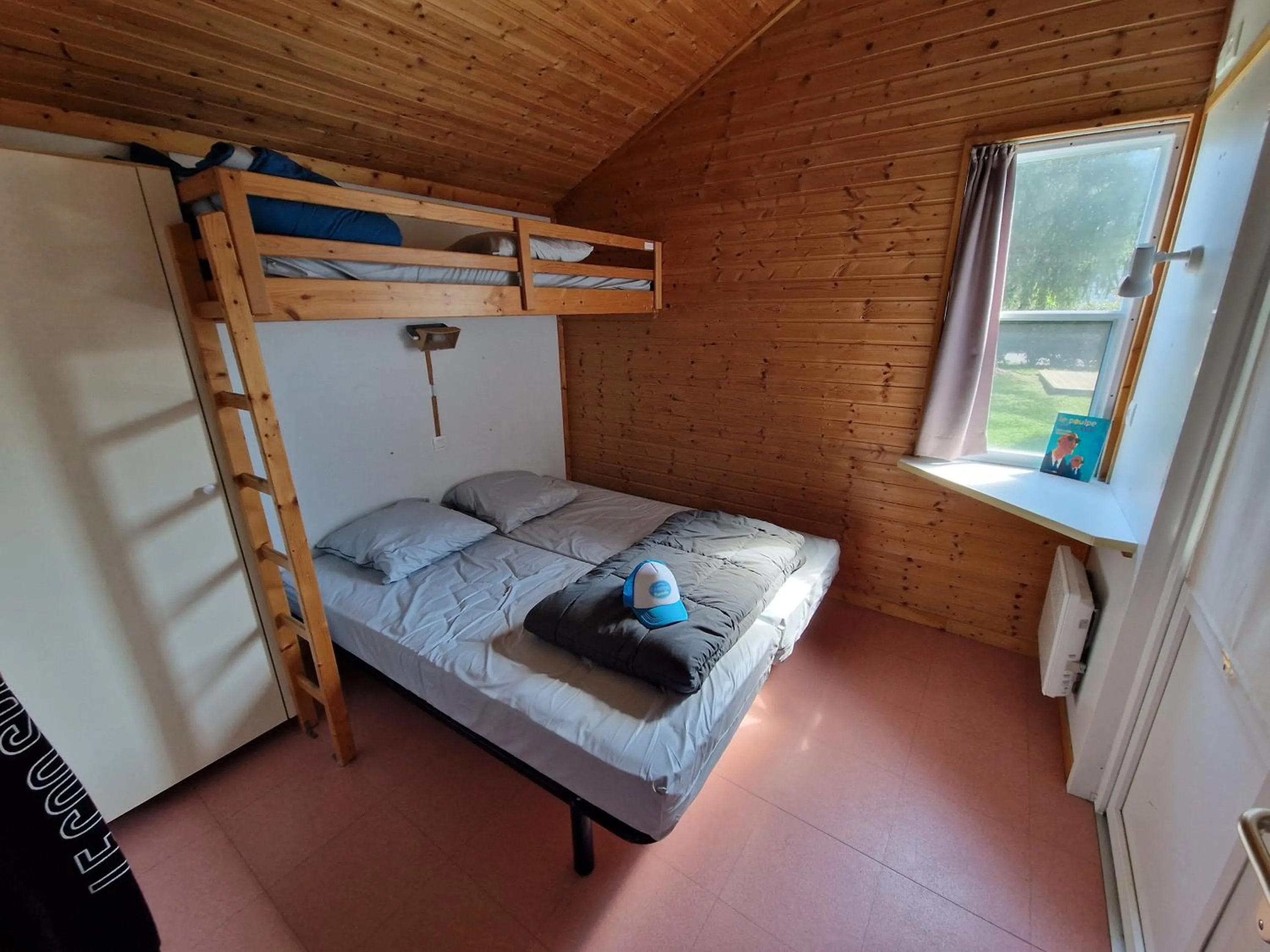 Bed in Camping Marmotel