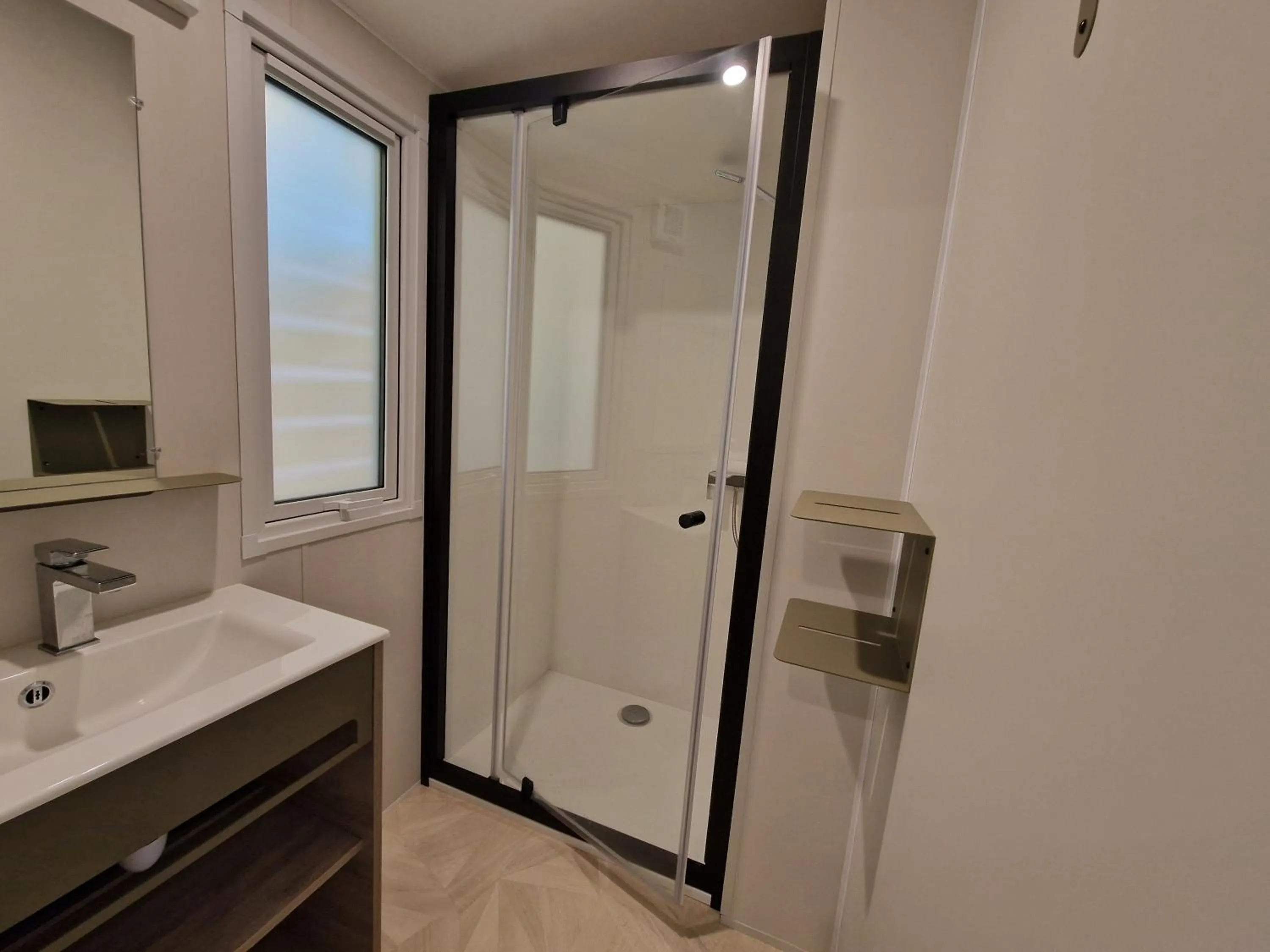 Shower in Camping Marmotel