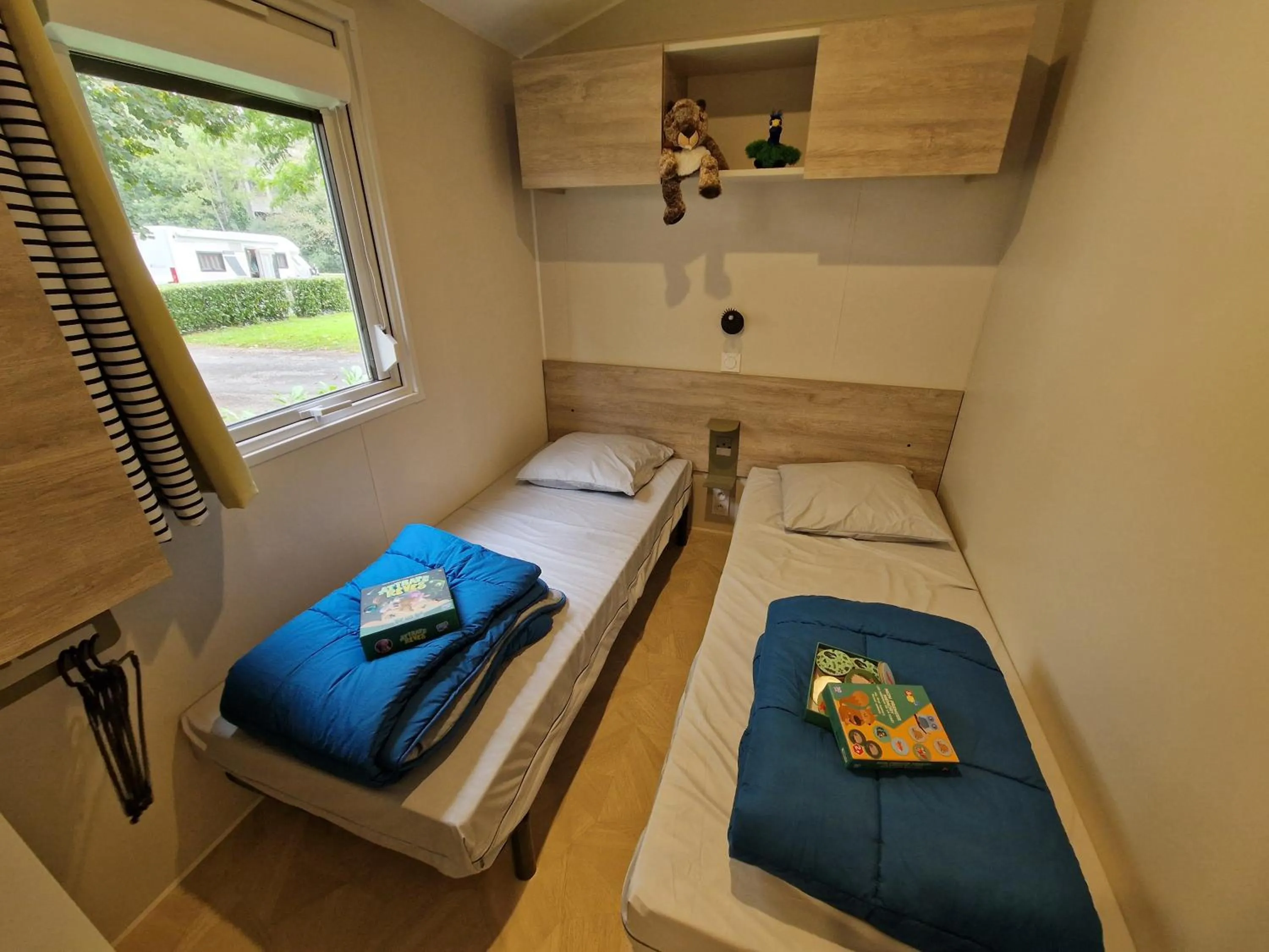 Bed in Camping Marmotel