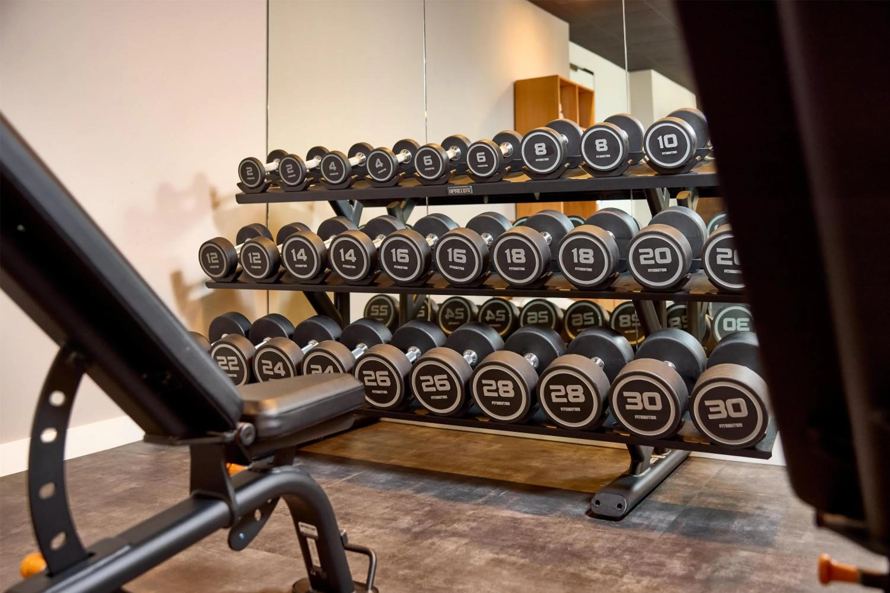 Fitness centre/facilities in Hilton Garden Inn Leiden