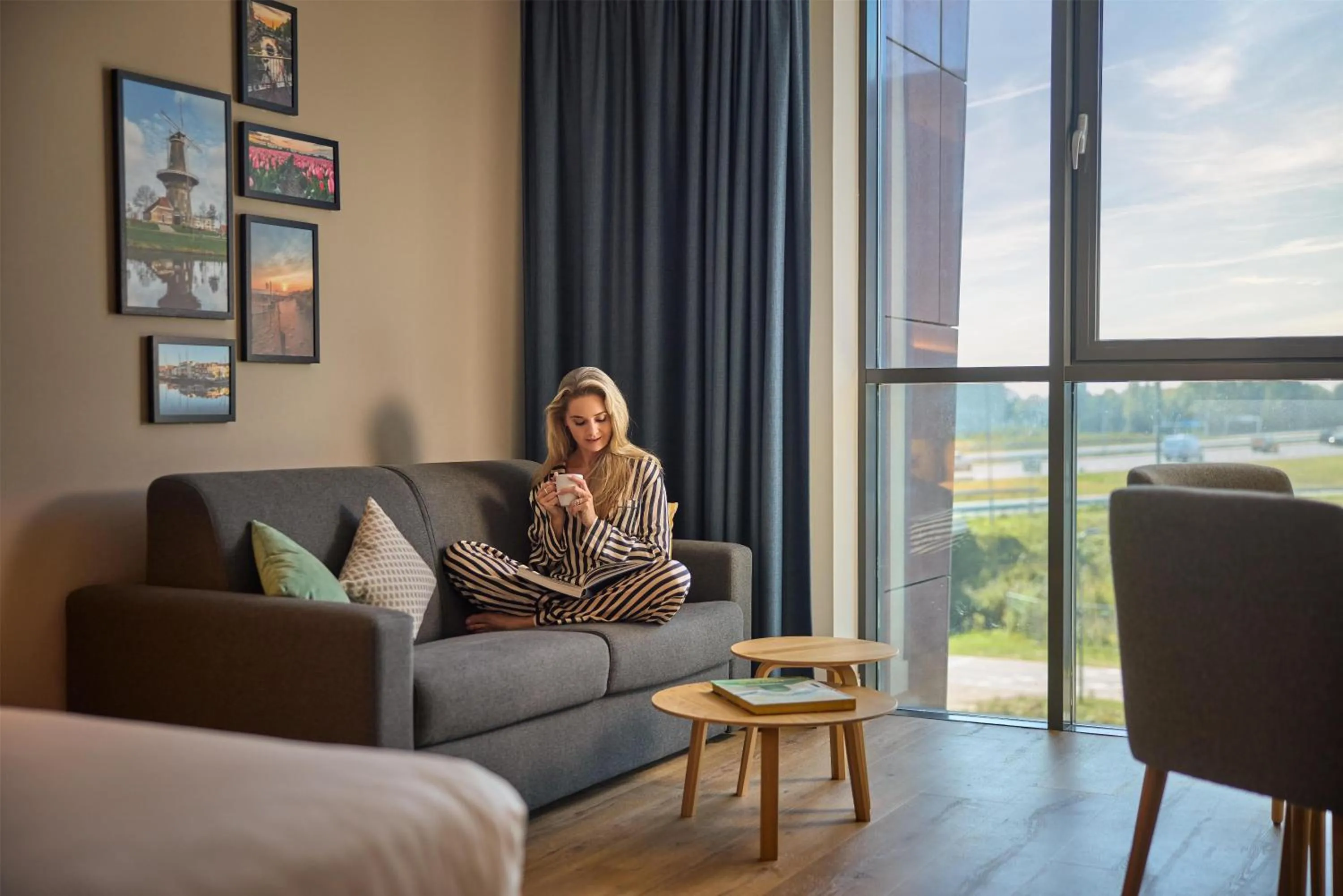 Living room in Hilton Garden Inn Leiden