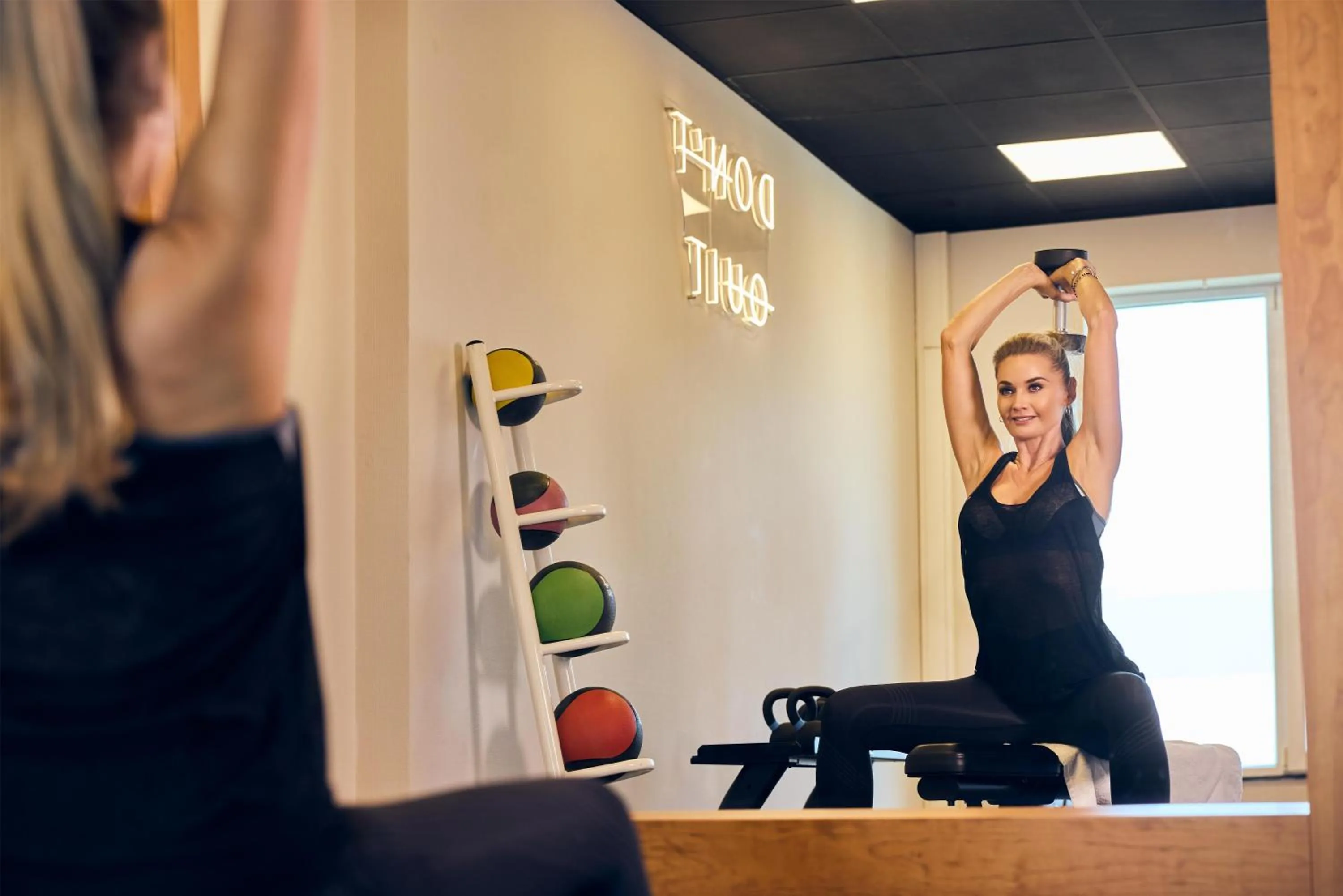 Fitness centre/facilities in Hilton Garden Inn Leiden