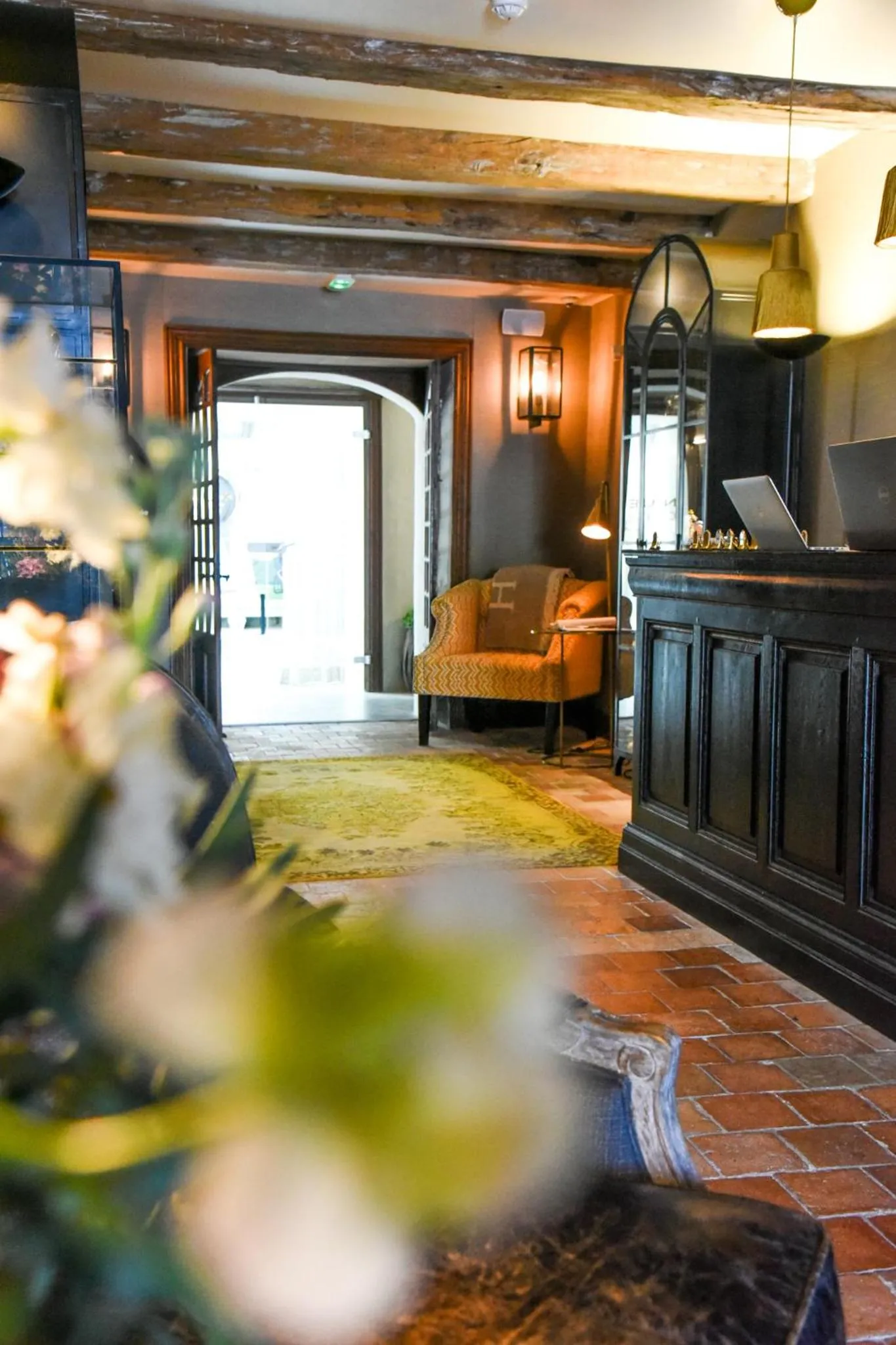 Lobby or reception in Le Général d'Elbée Hotel & Spa - Teritoria