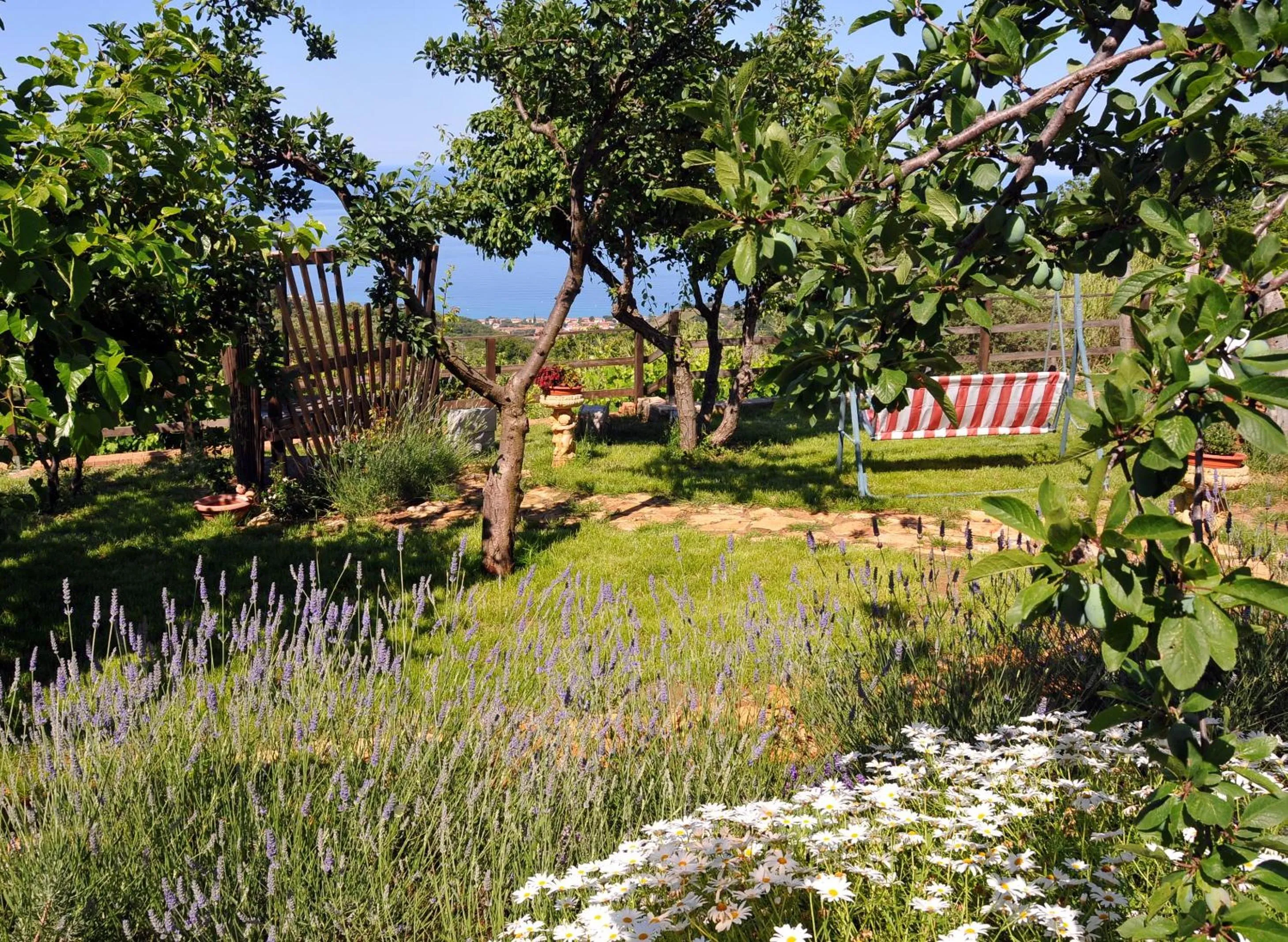 Garden in B&B la Sirenetta