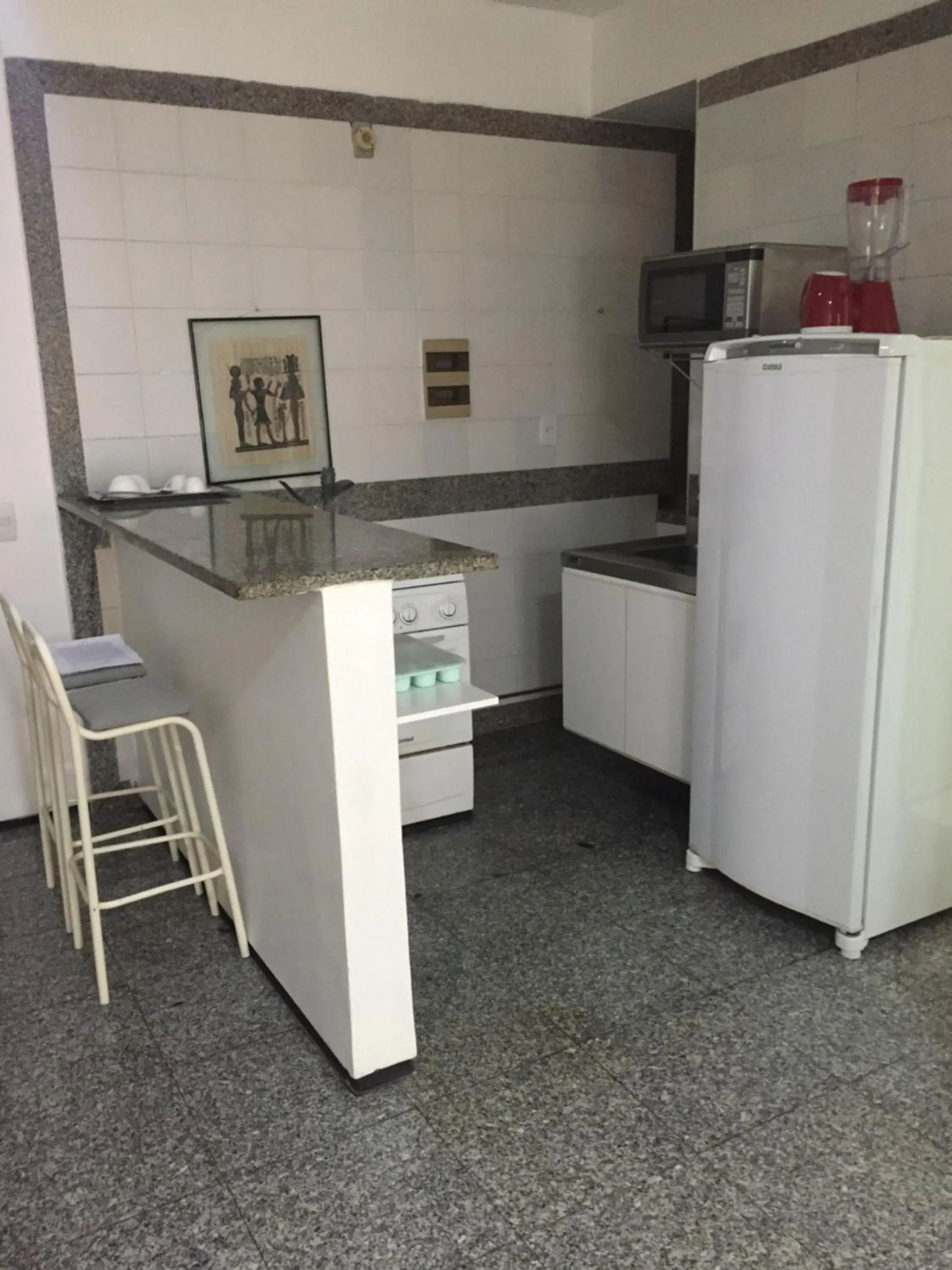 Communal kitchen in Newlife Residence