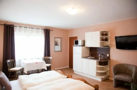 Photo of the whole room, Bed in Hotel zum Schnackel in Mainz