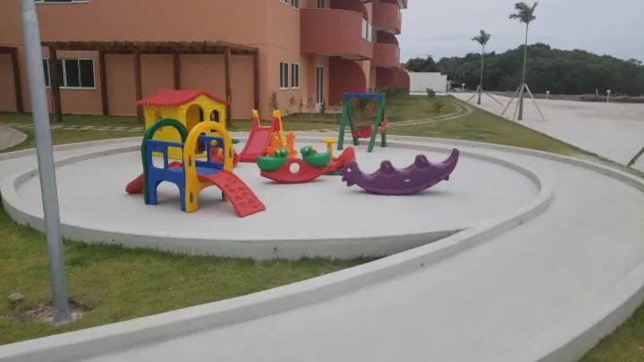 Children play ground in apart-hotel Golden Lake