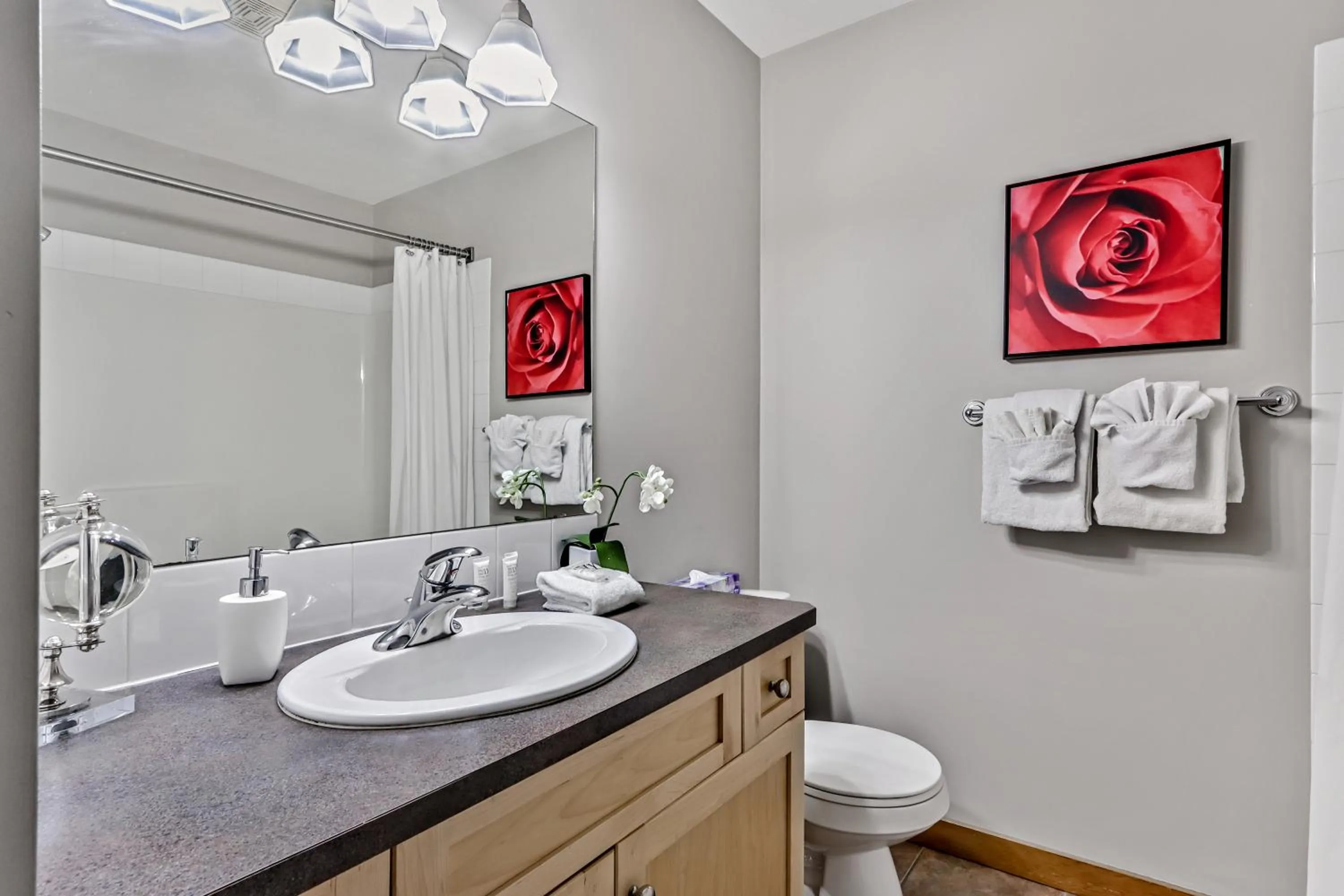 Toilet in Suites with Pool & Hot tubs managed by Little Sister Getaways