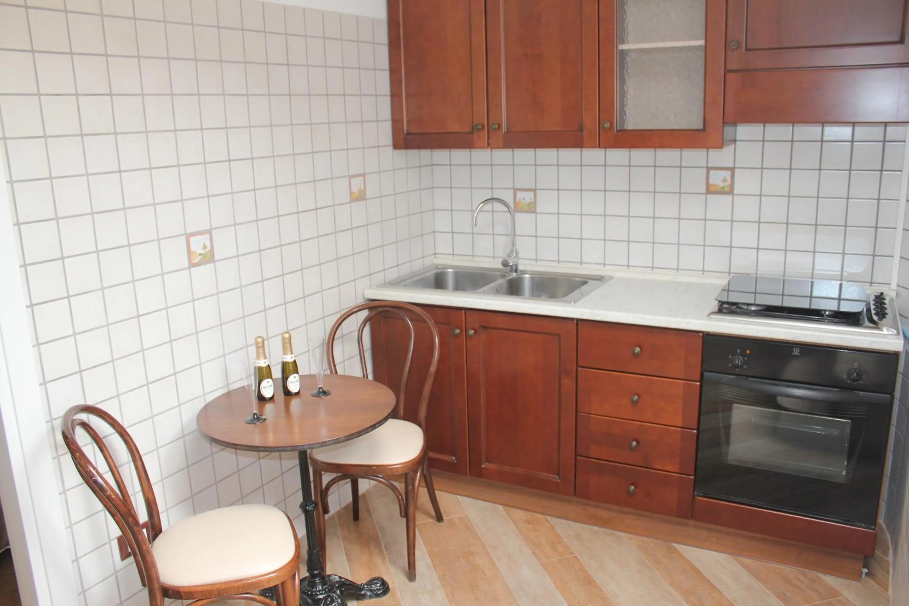 Kitchen or kitchenette in B&B La Dimora