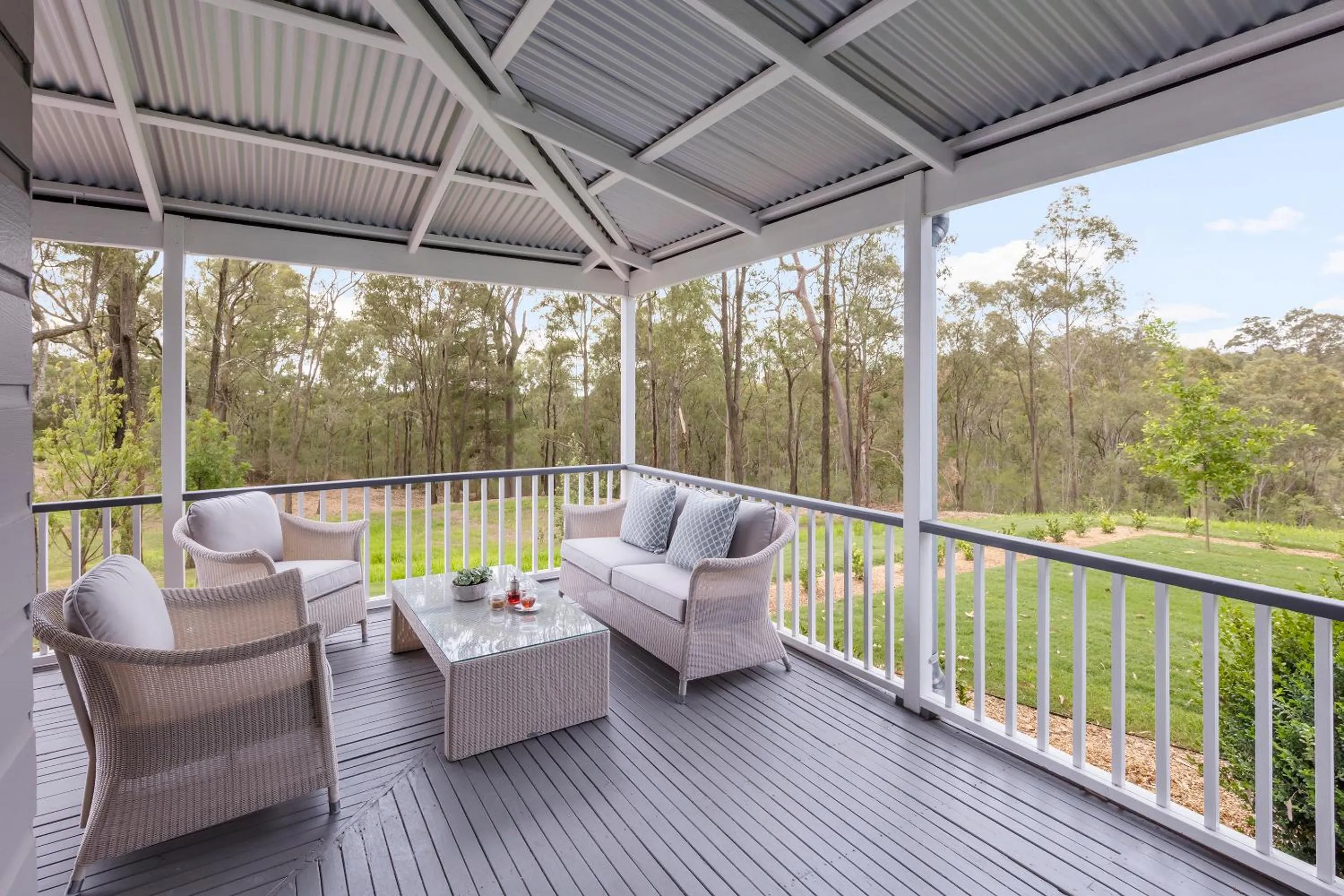 Patio in Spicers Guesthouse