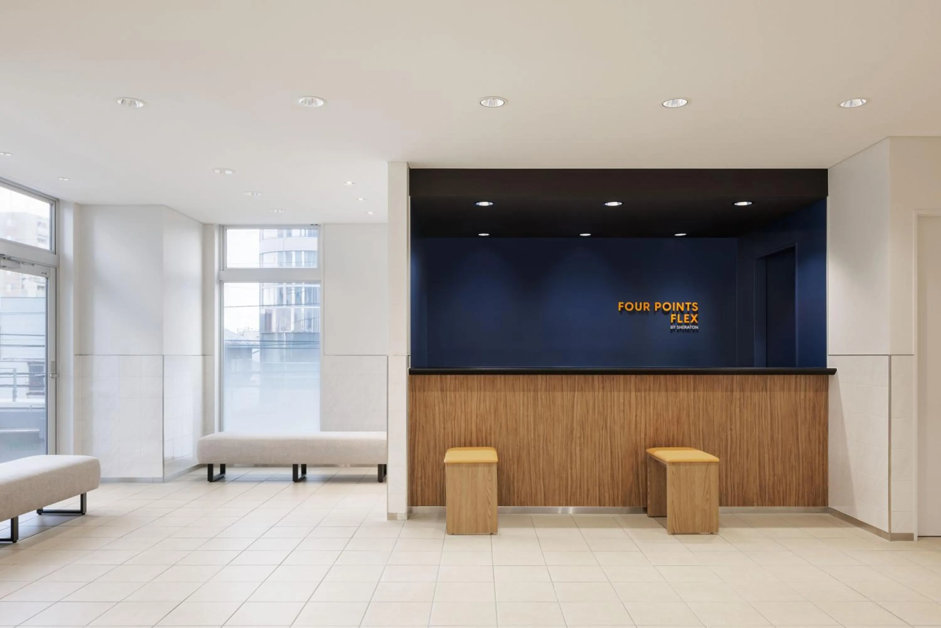 Lobby or reception in UNIZO INN Express Hakodate Ekimae