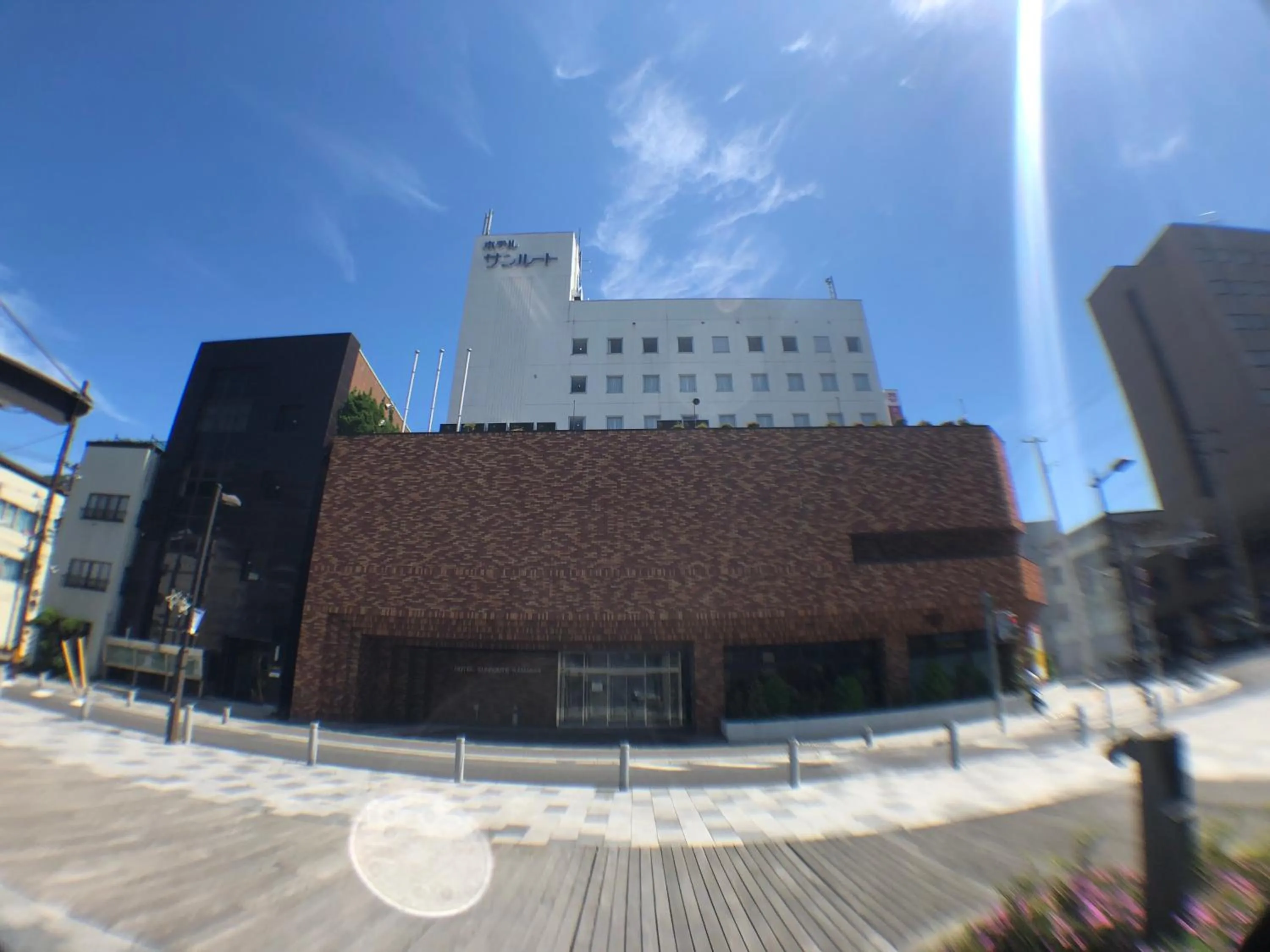 Facade/entrance in Hotel Crown Hills Kamaishi
