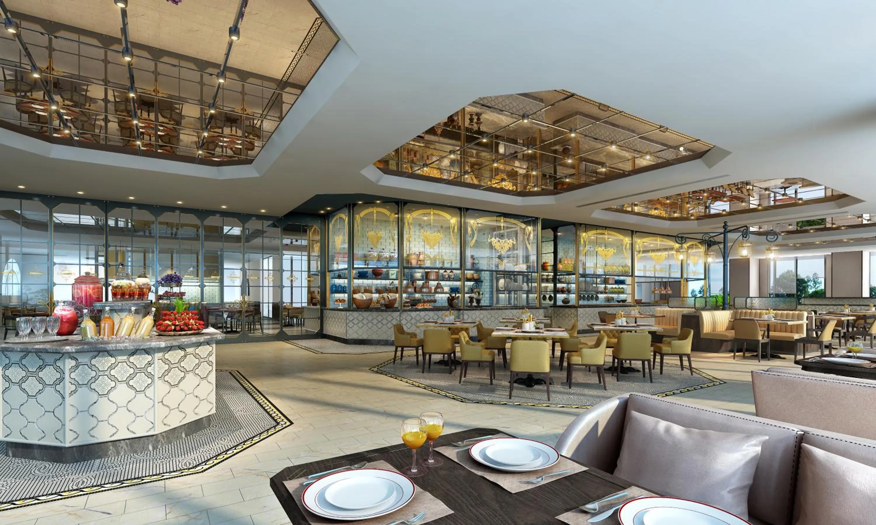 Restaurant/places to eat in Jeurong Hotel Shanghai