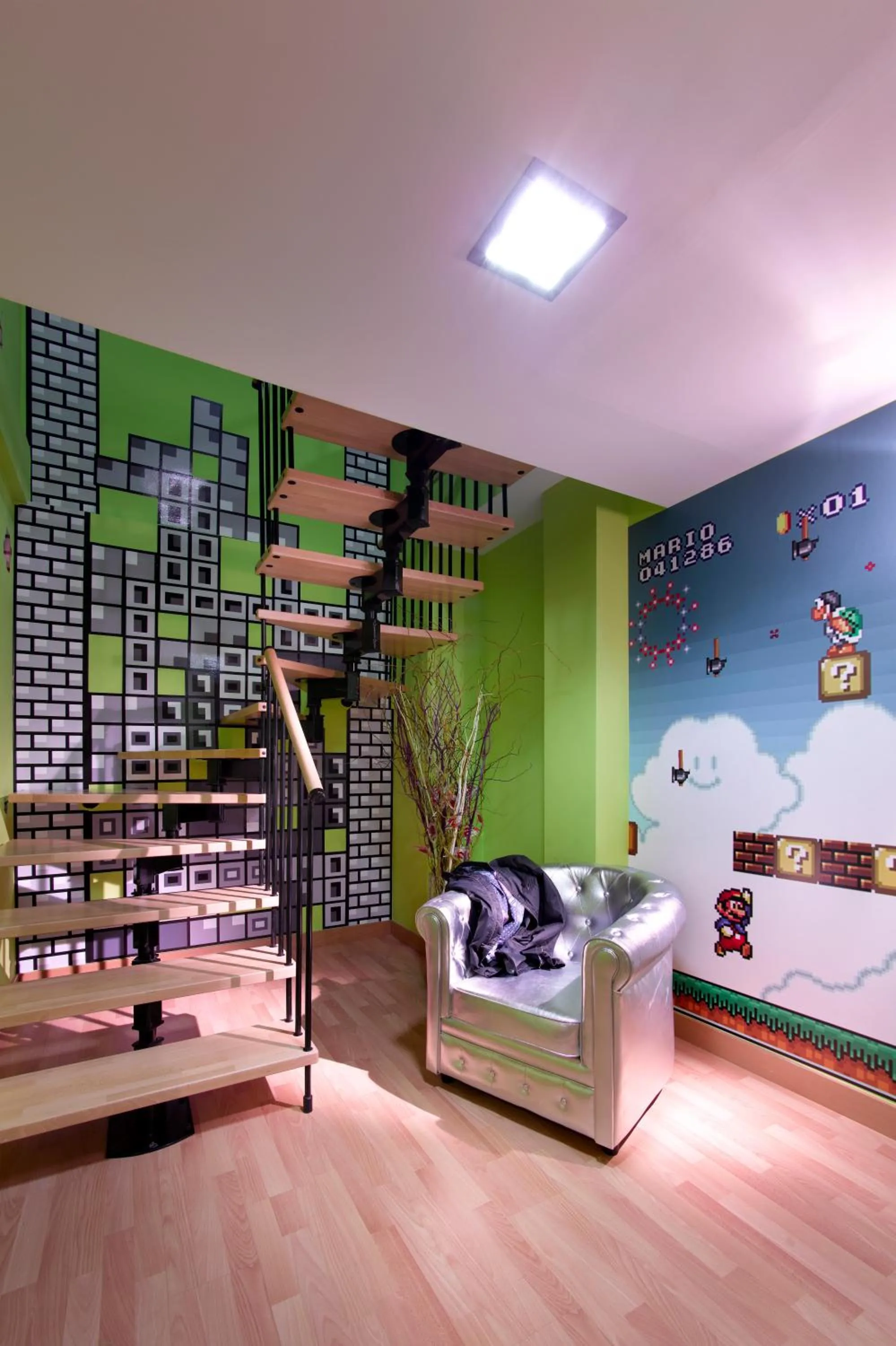 Living room, Bed in Castro Exclusive Residences Sant Pau