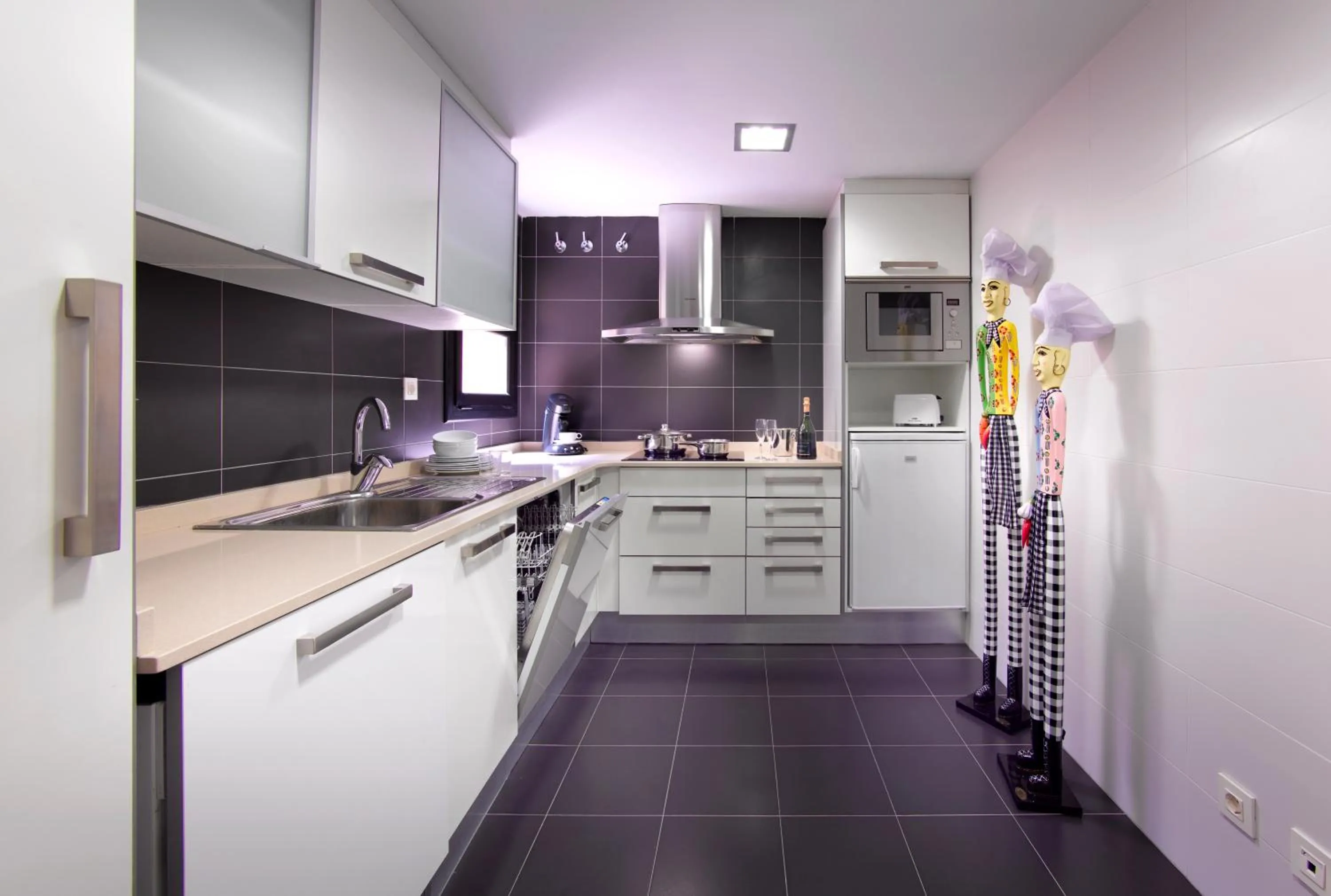 Kitchen or kitchenette in Castro Exclusive Residences Sant Pau