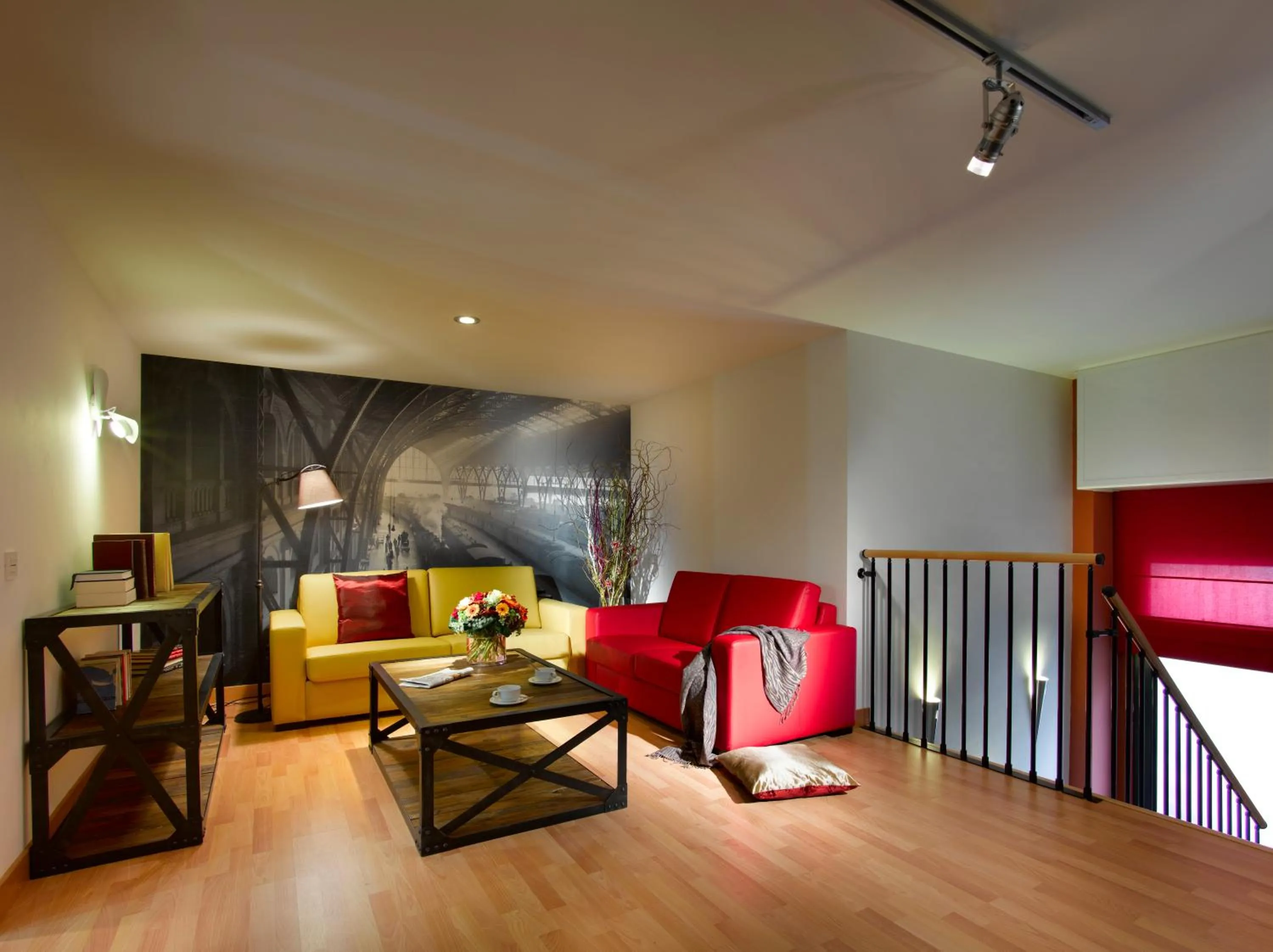 Living room in Castro Exclusive Residences Sant Pau