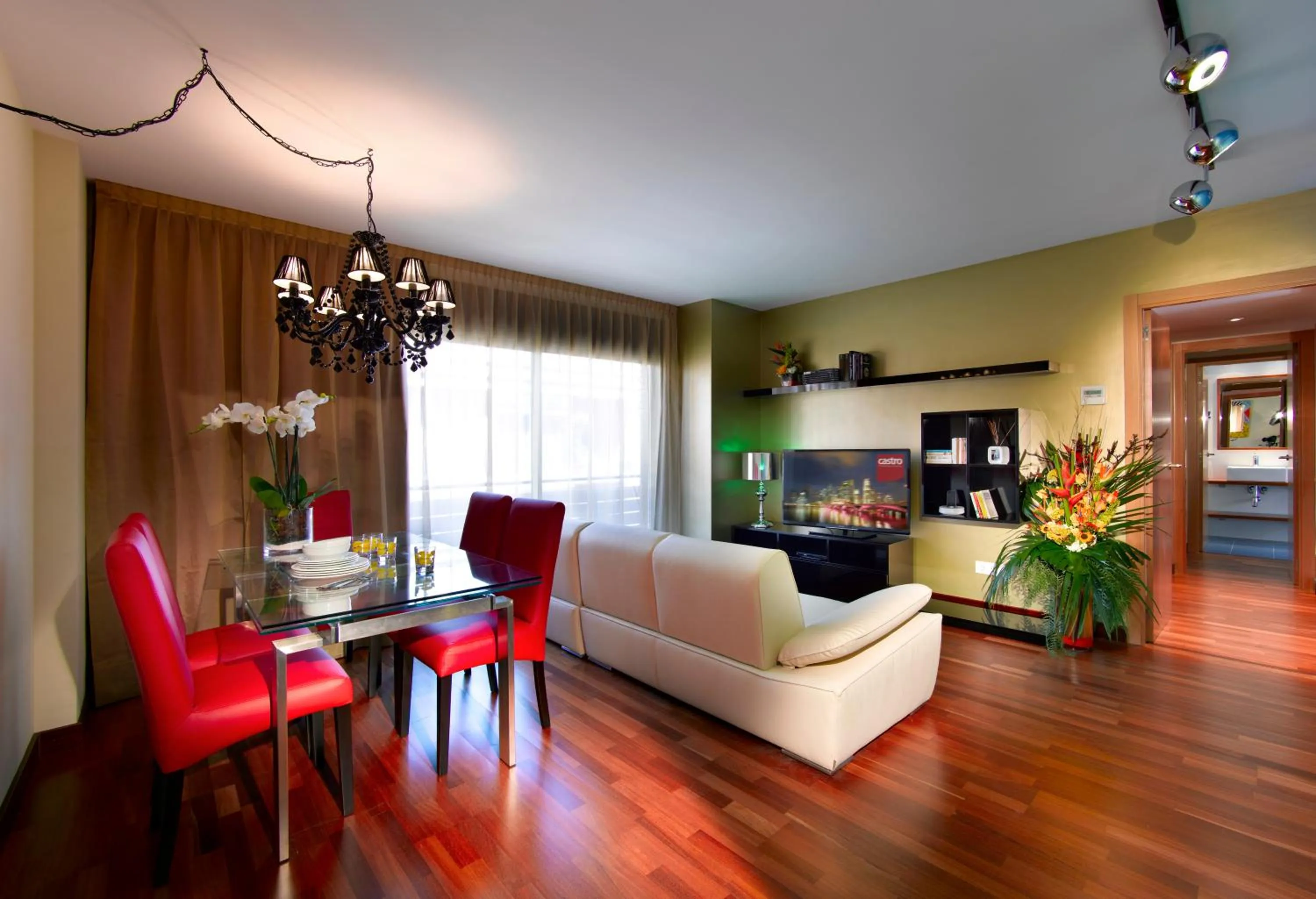 Living room in Castro Exclusive Residences Sant Pau