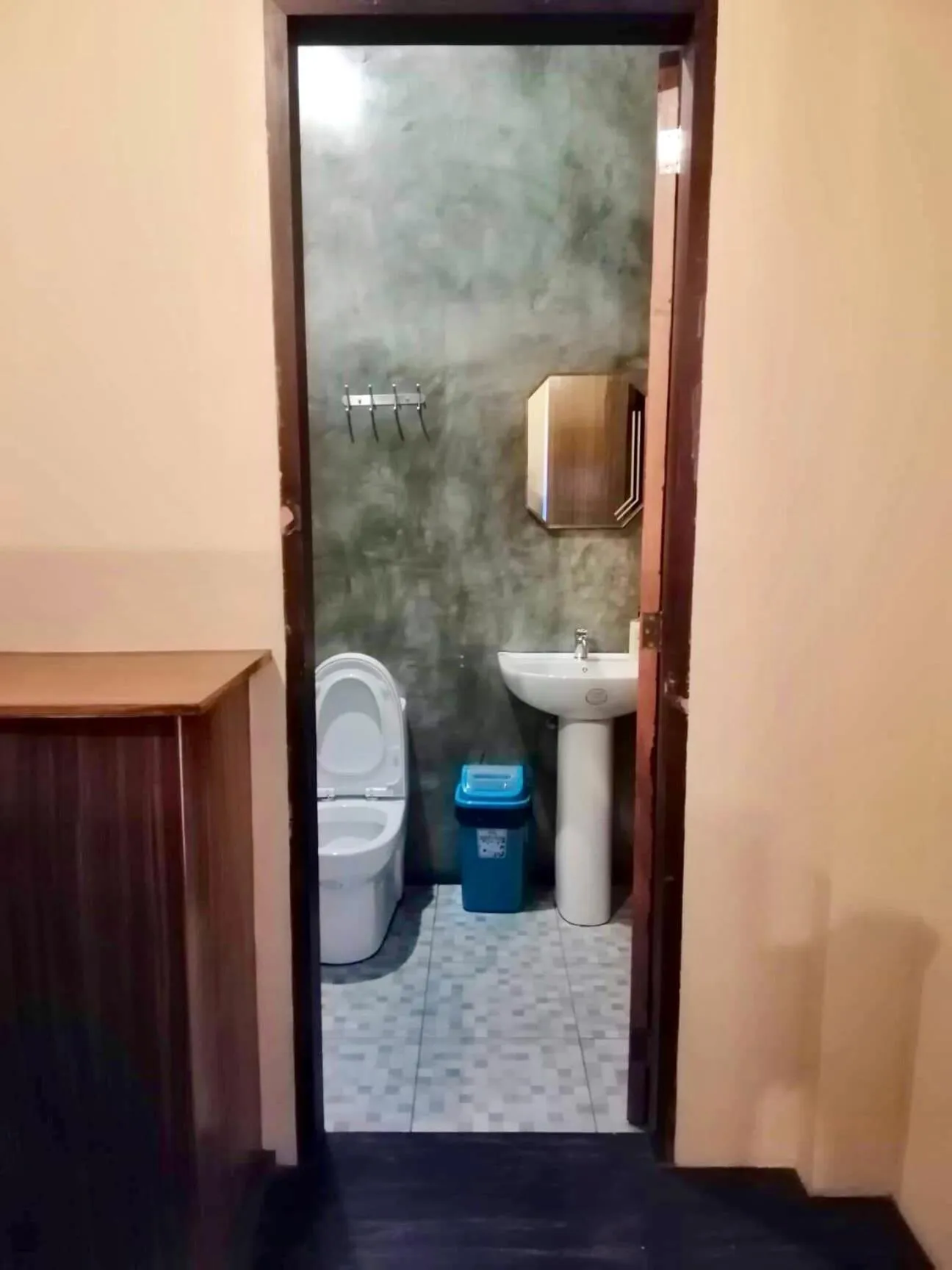 Toilet in Ilakai Hostel