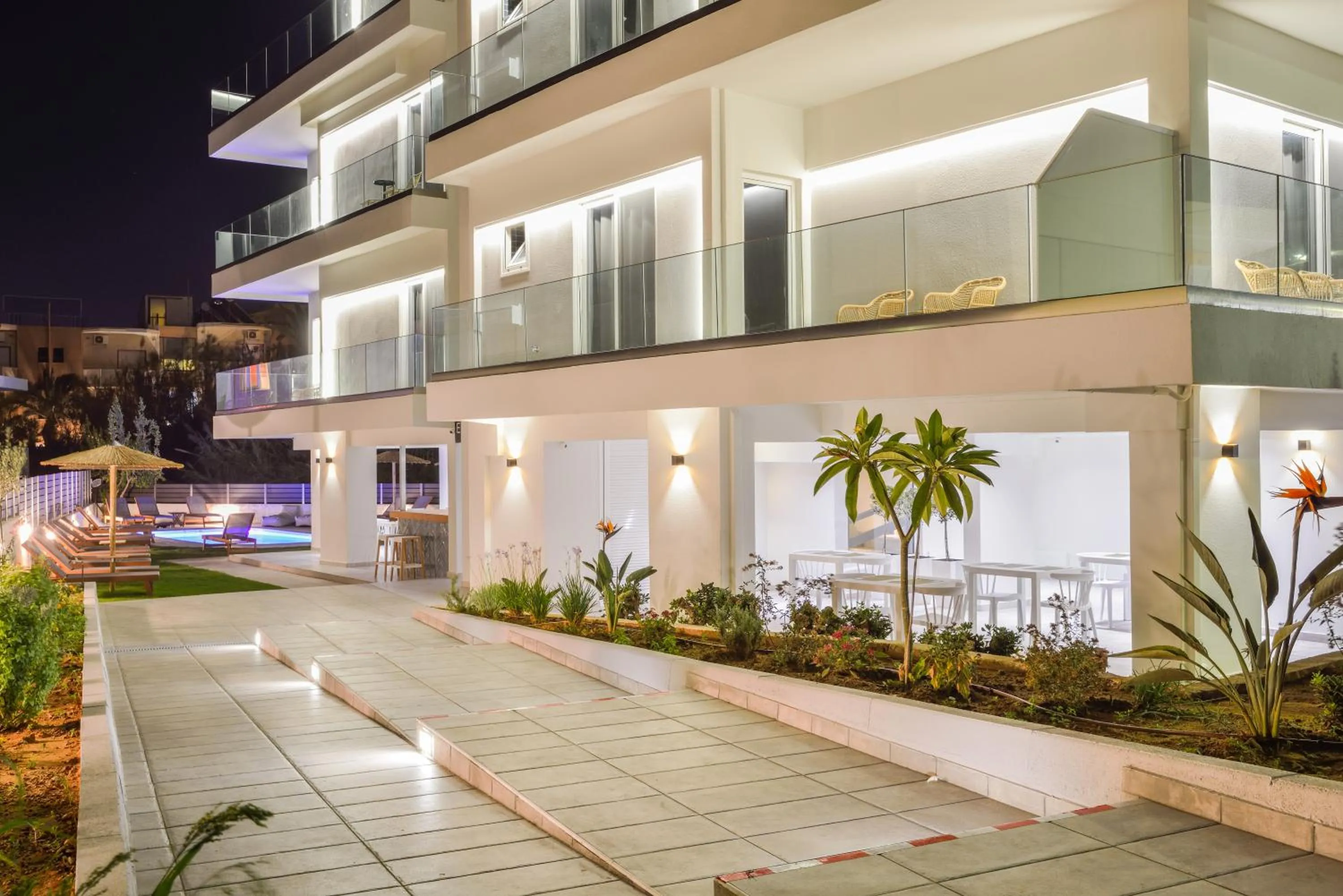 Facade/entrance in Elia Kalamaki Hotel