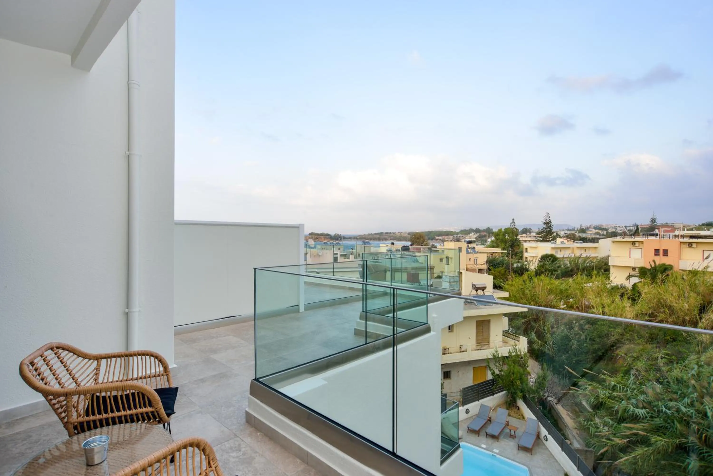 Balcony/Terrace in Elia Kalamaki Hotel