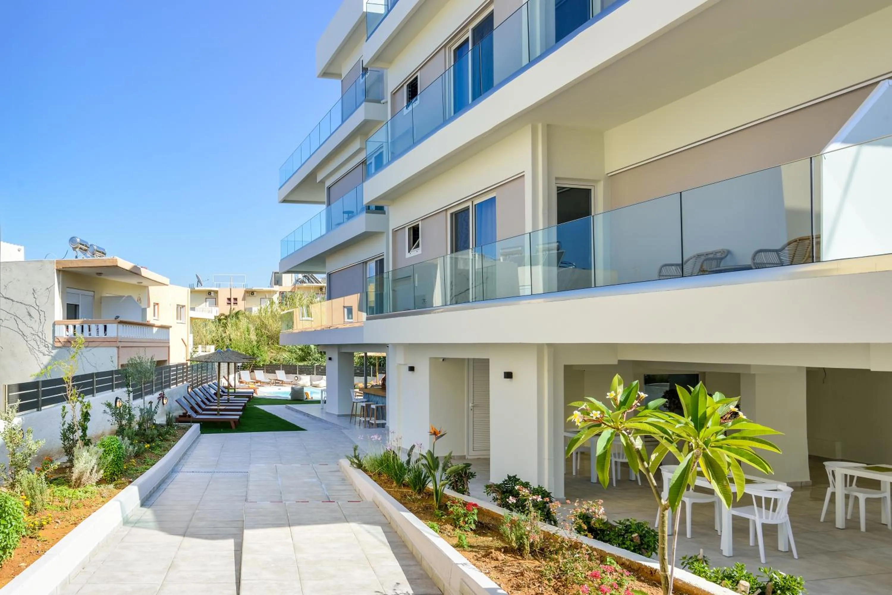 Property building in Elia Kalamaki Hotel