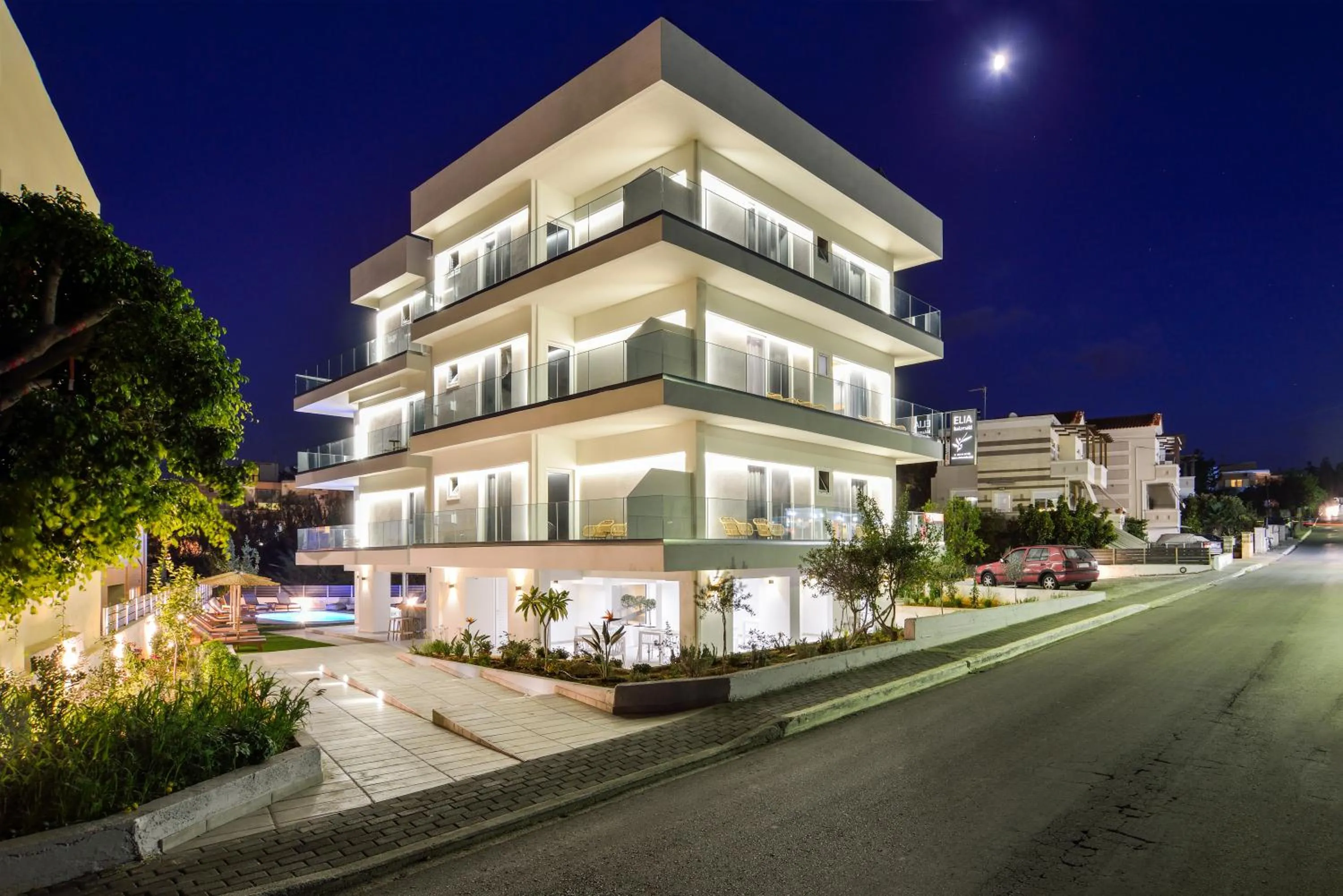 Property building in Elia Kalamaki Hotel