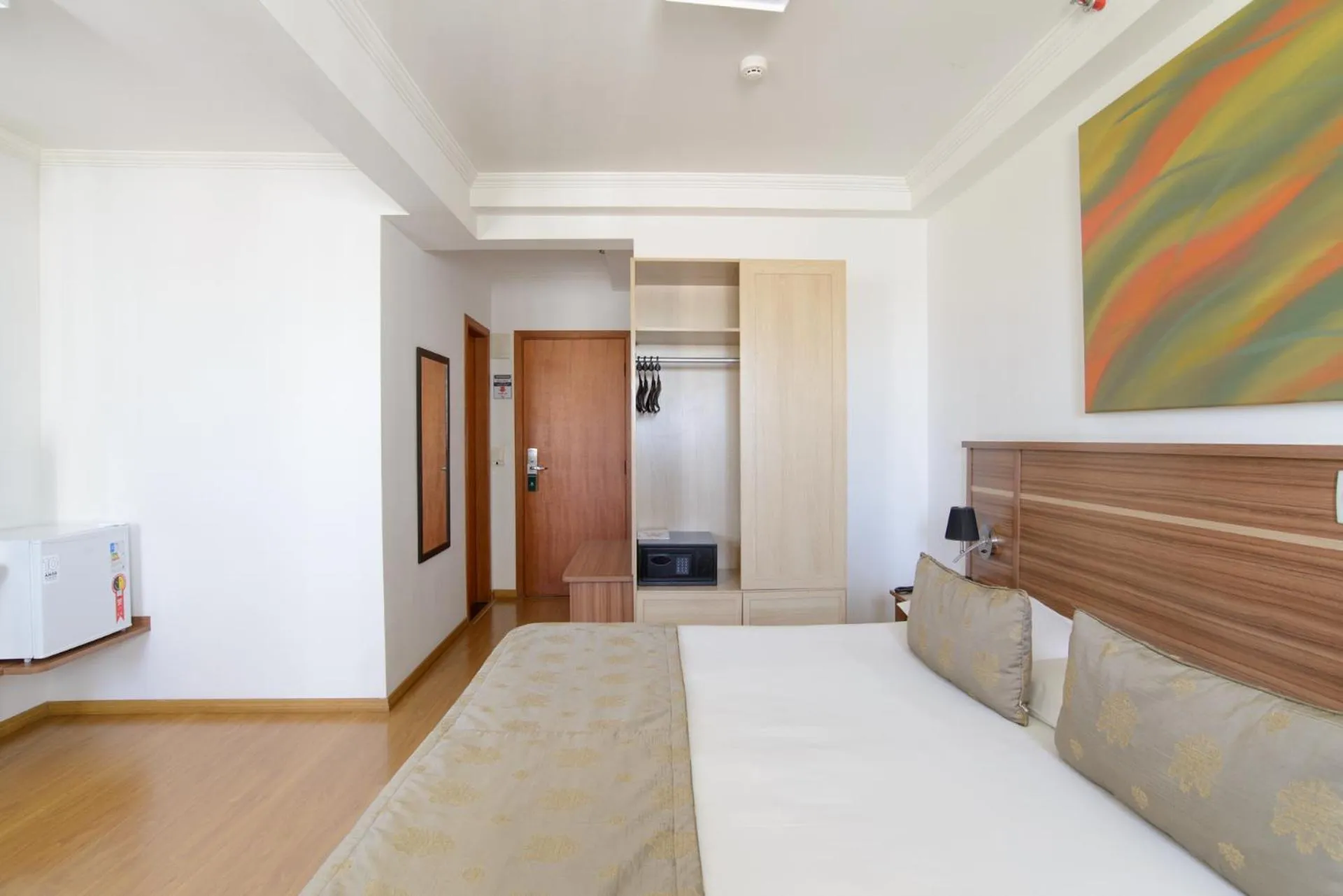 Bed in Faro Hotel São José dos Campos