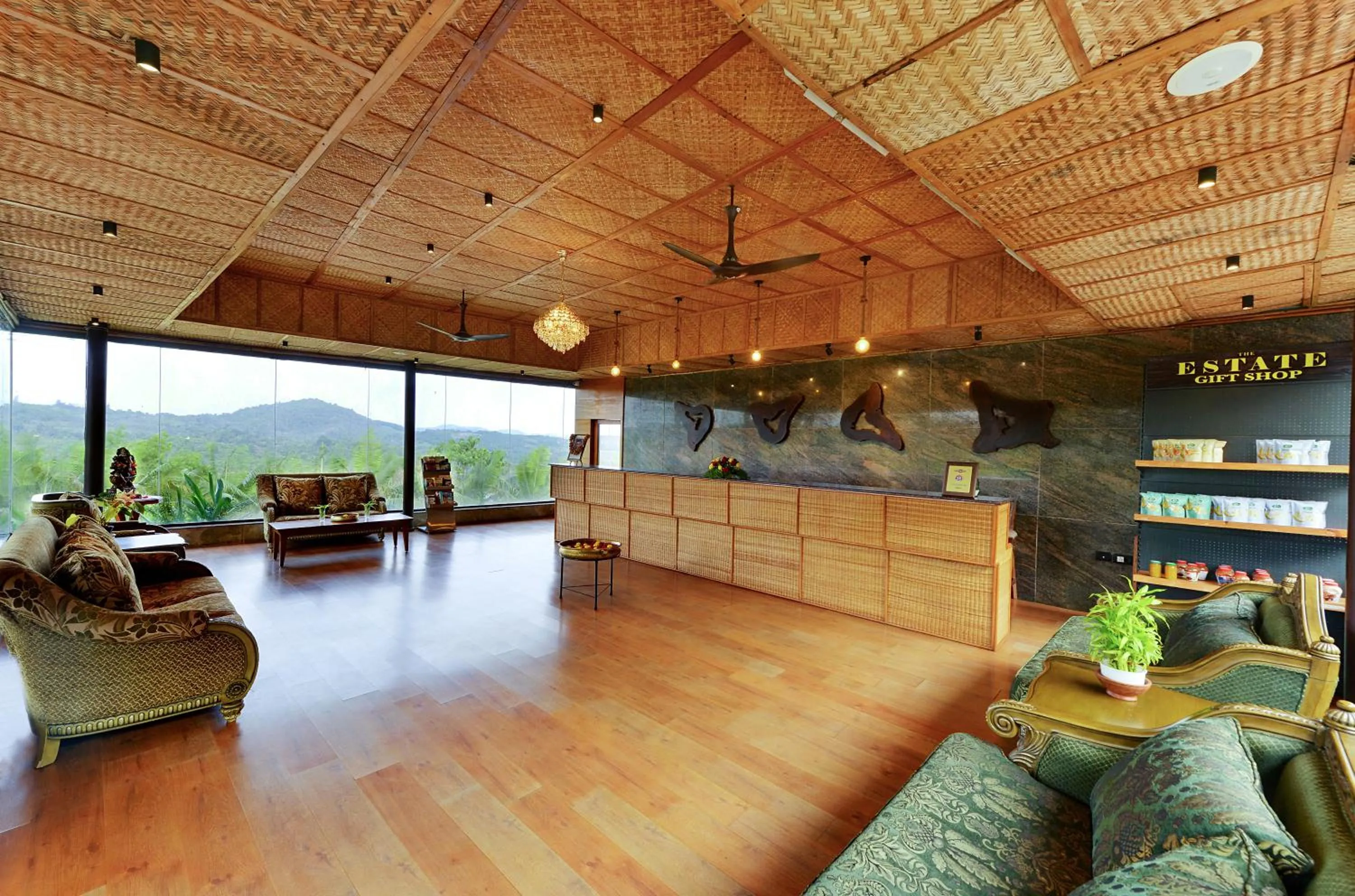 Lobby or reception in The Estate Resort , Mangalore