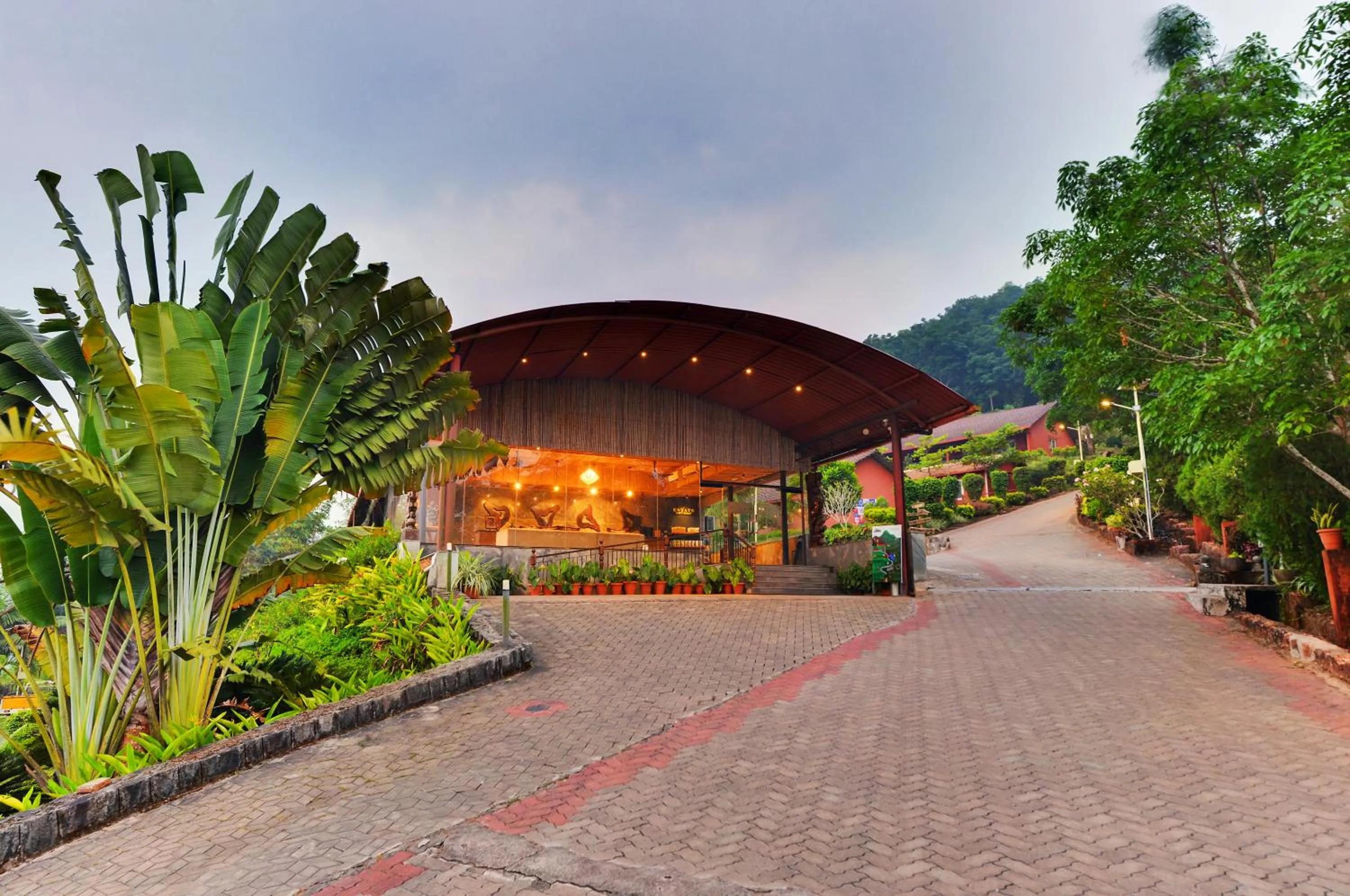 Natural landscape in The Estate Resort , Mangalore