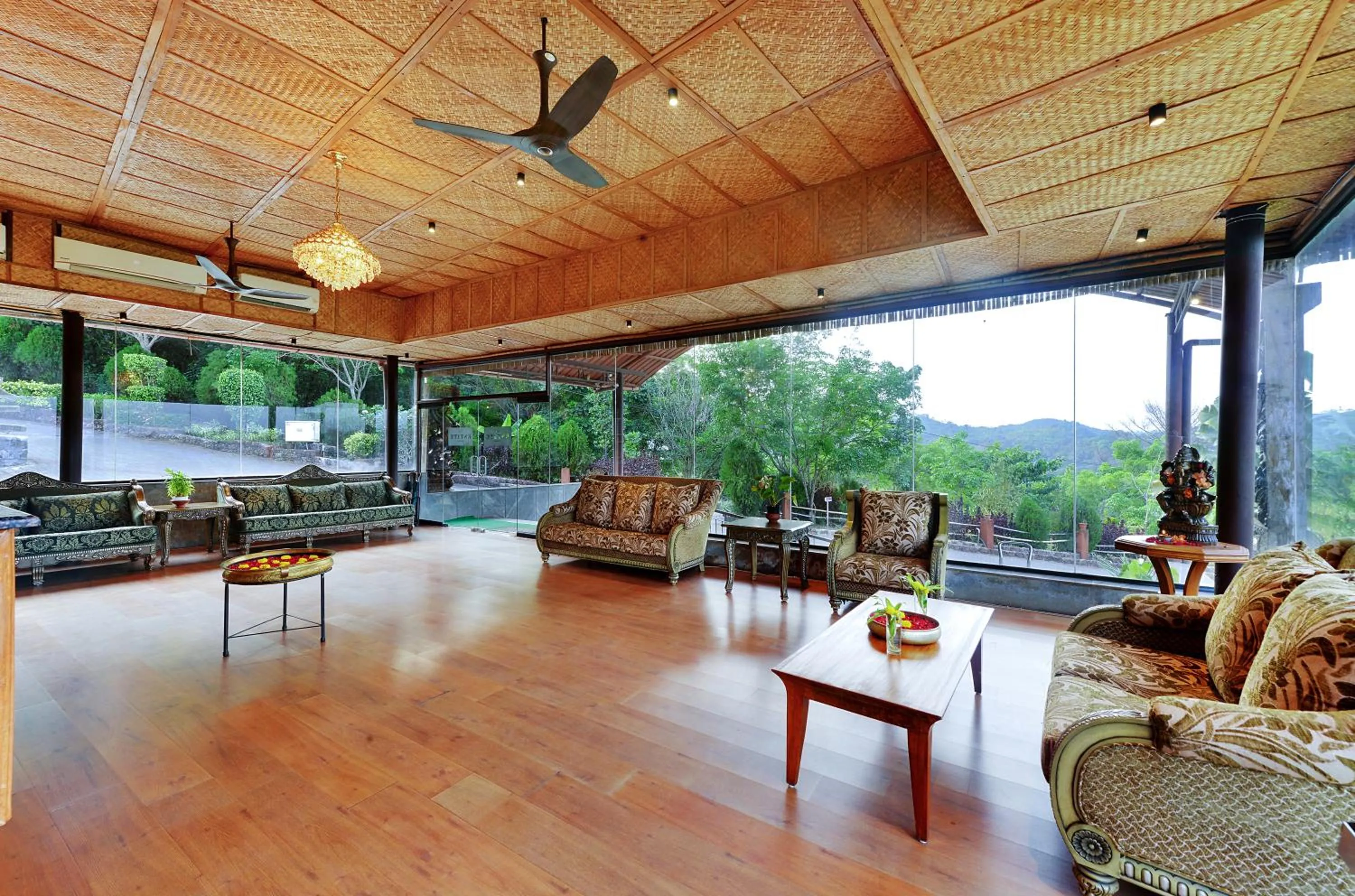 Lobby or reception in The Estate Resort , Mangalore