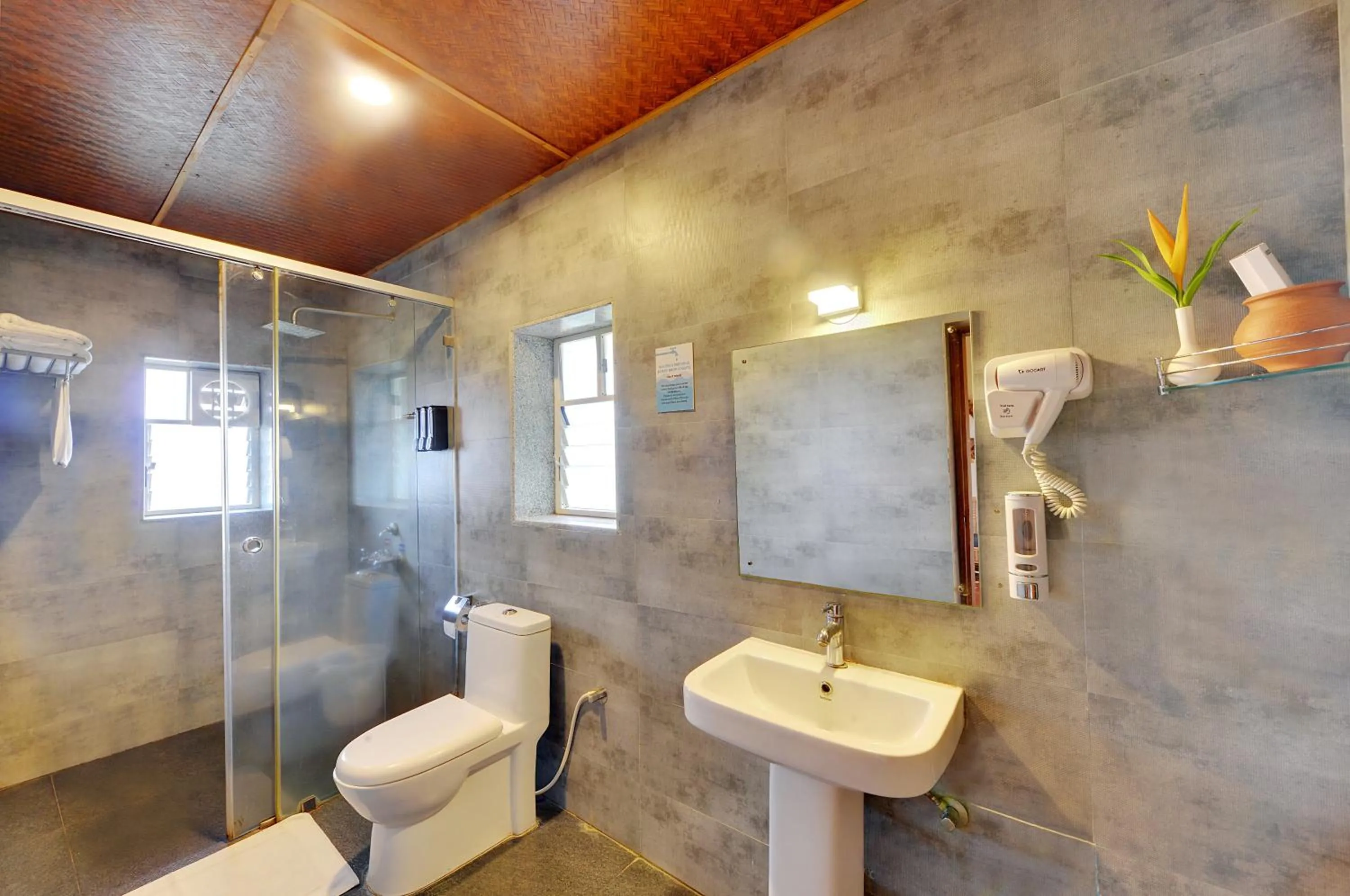Shower in The Estate Resort , Mangalore
