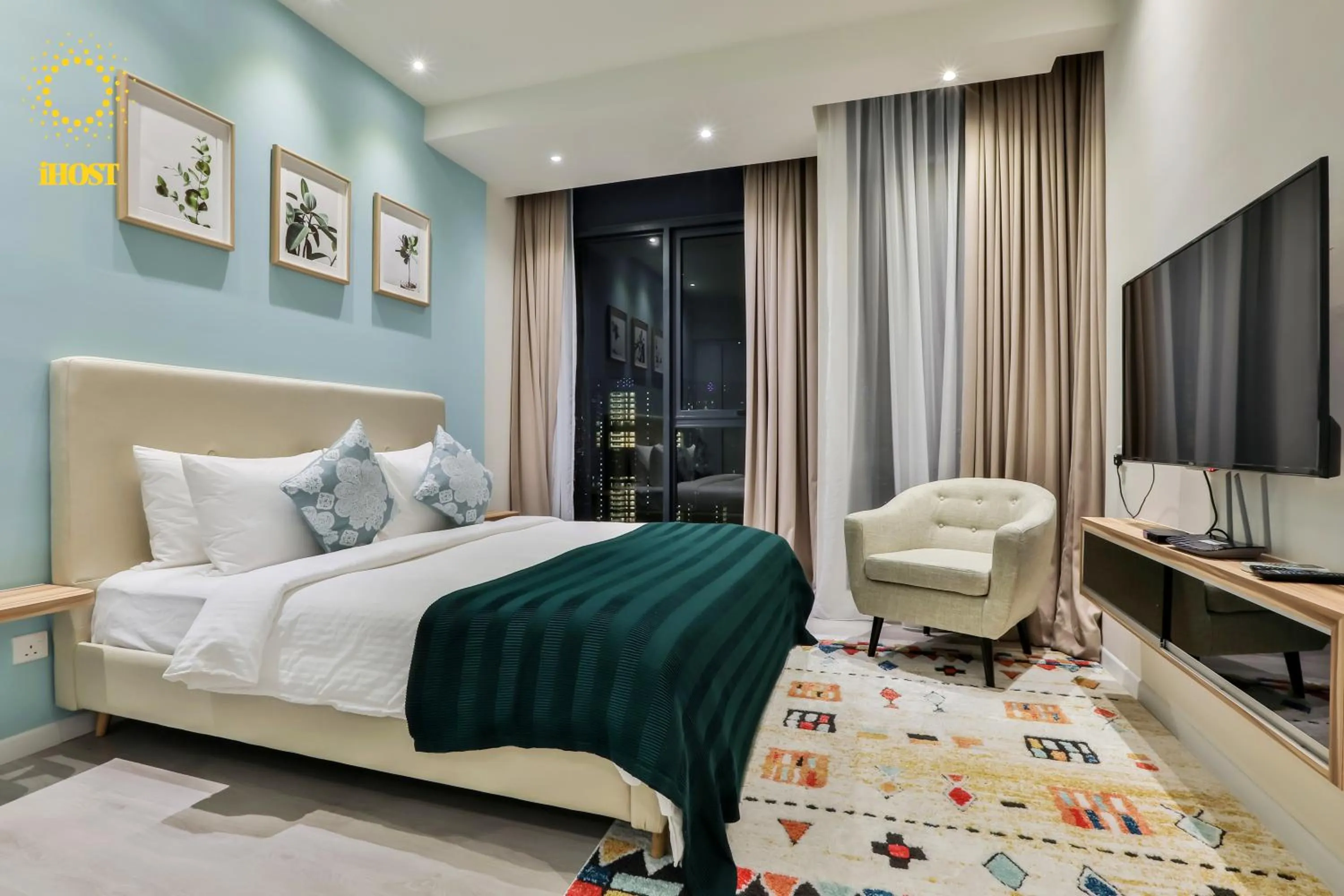 Bedroom in Expressionz 48th floor Sky Pool