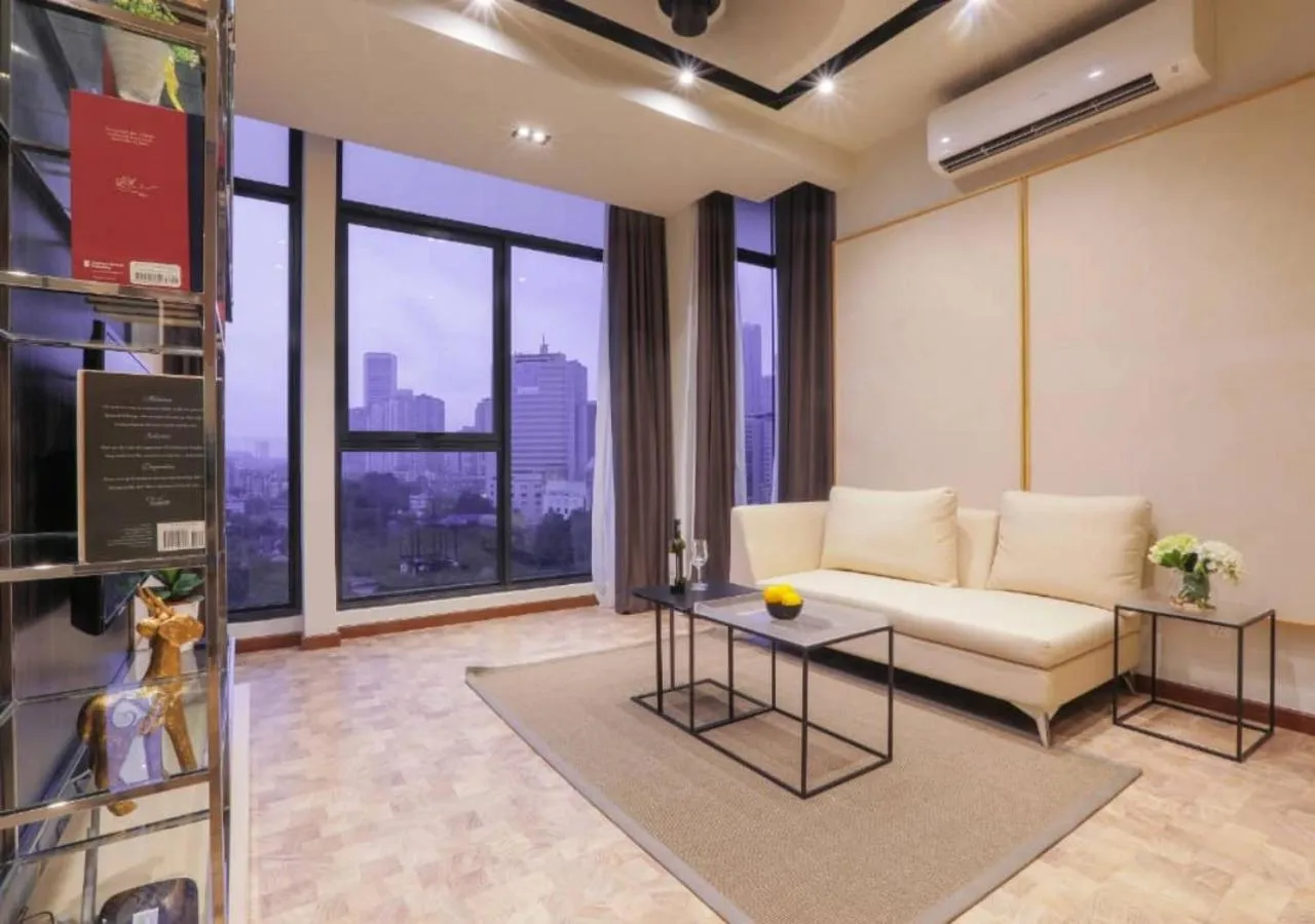 Living room in Expressionz 48th floor Sky Pool