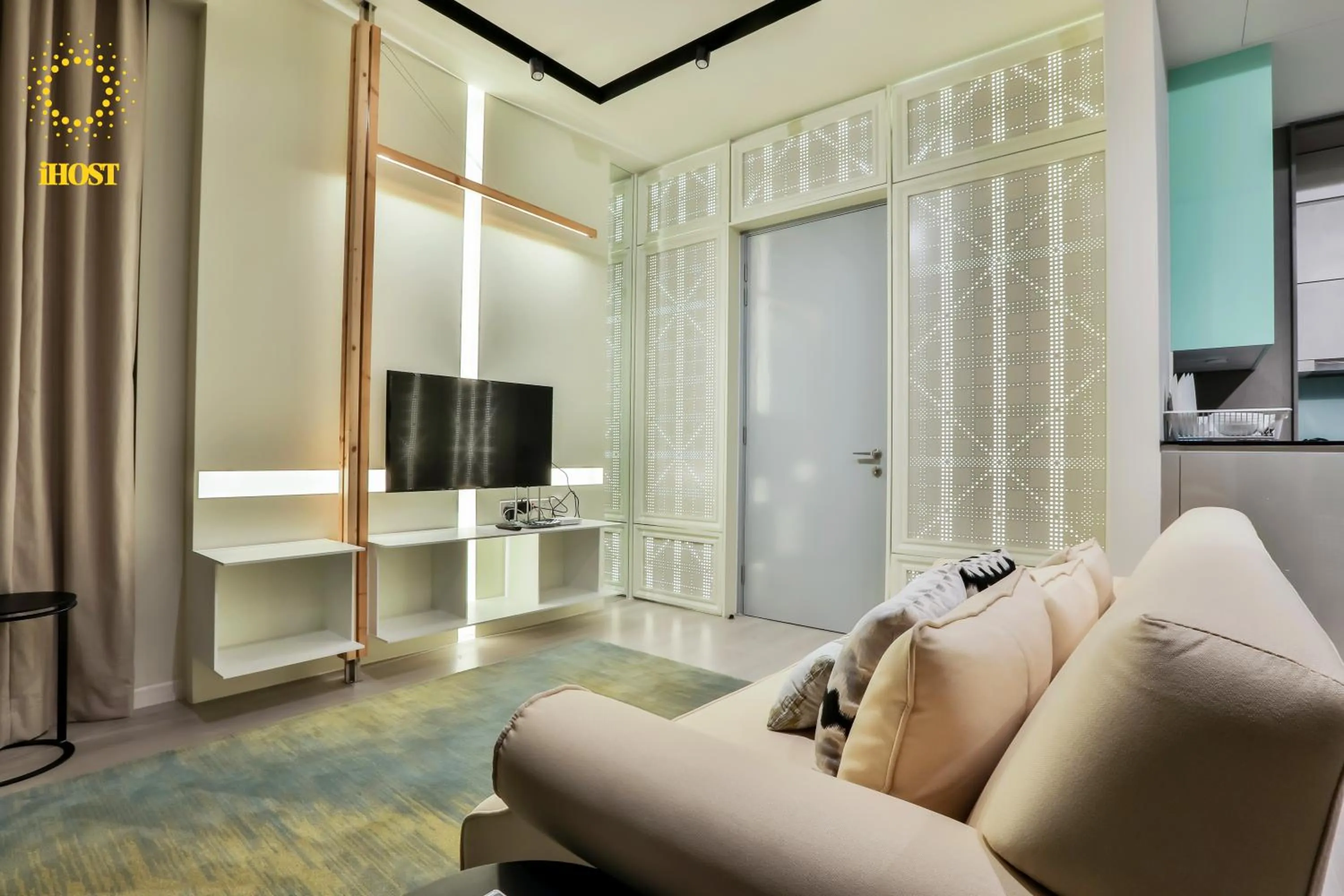 Living room in Expressionz 48th floor Sky Pool