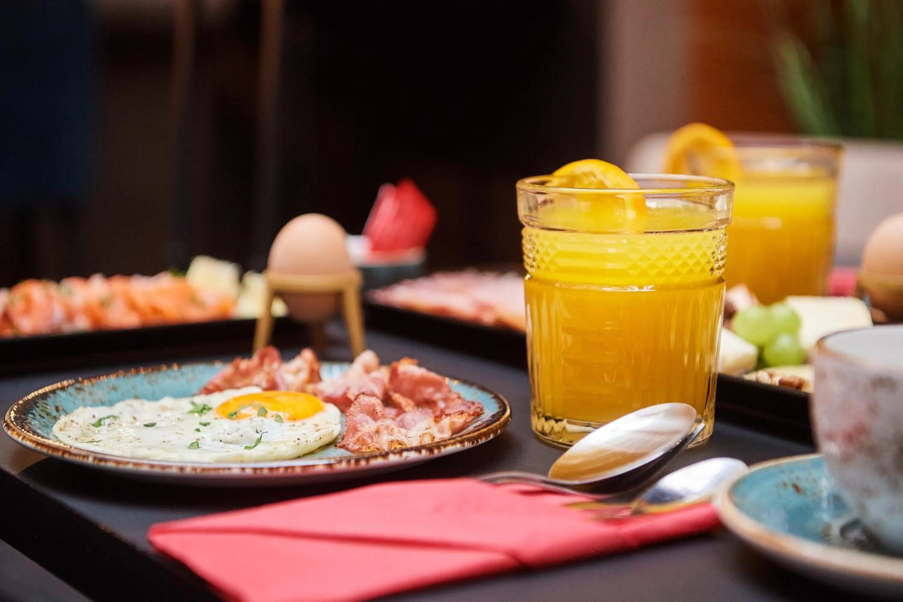 Buffet breakfast in Harmon House - Hotel & Spa