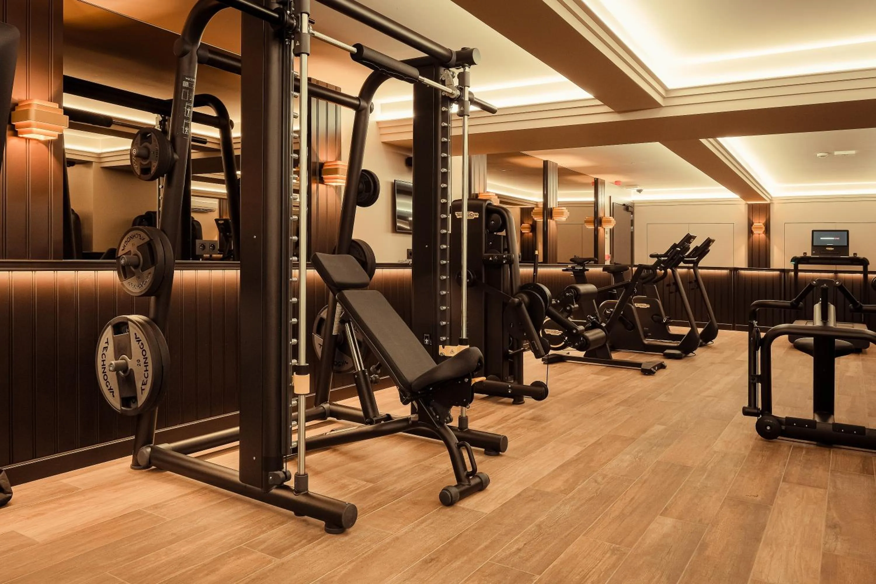 Fitness centre/facilities in Harmon House - Hotel & Spa