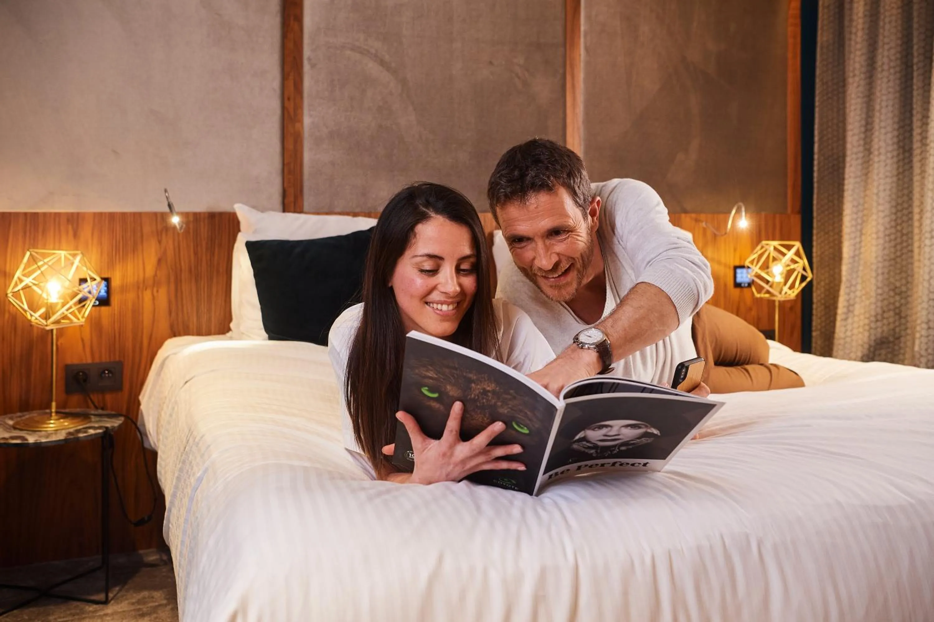 Bed in Harmon House - Hotel & Spa