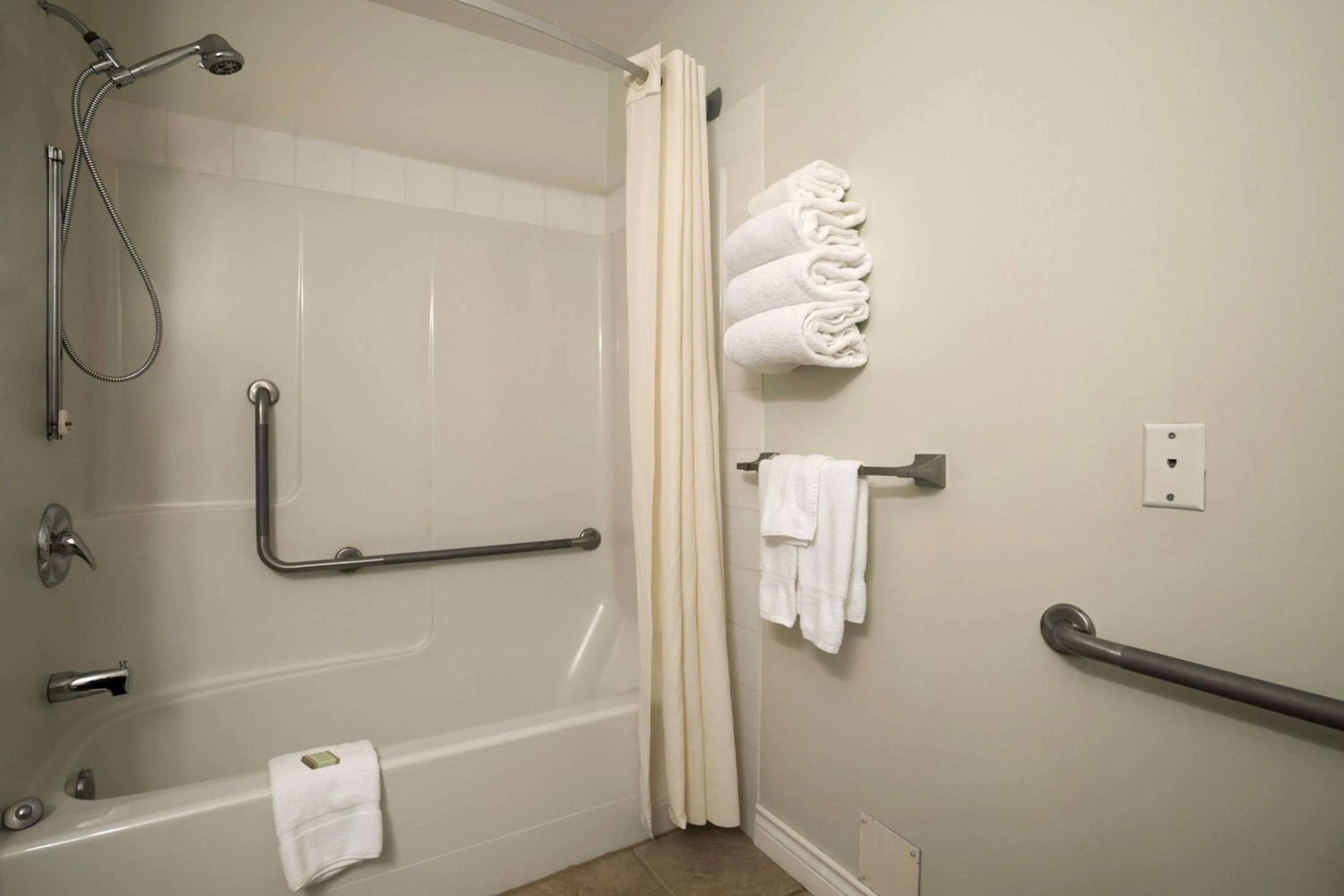 Bathroom in Super 8 by Wyndham Revelstoke BC