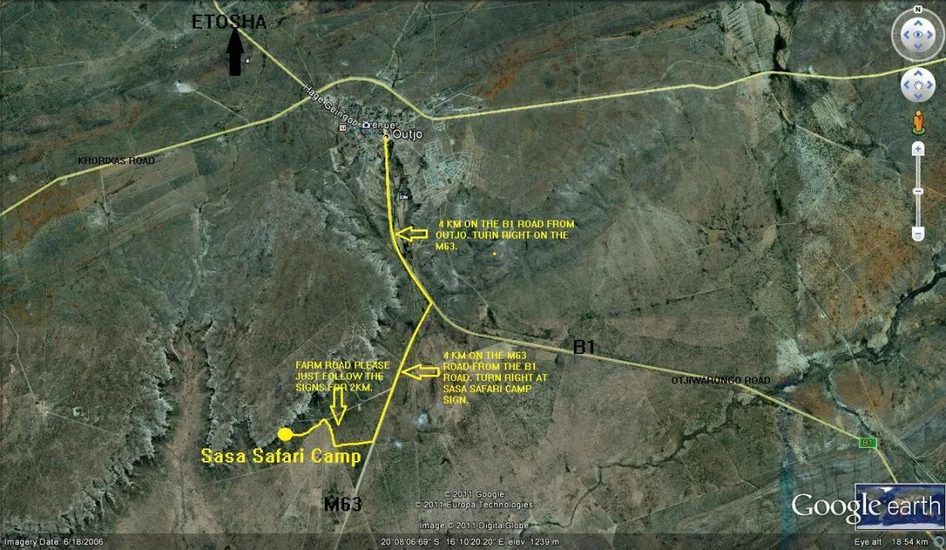 On site in Sasa Safari Camp & Tours