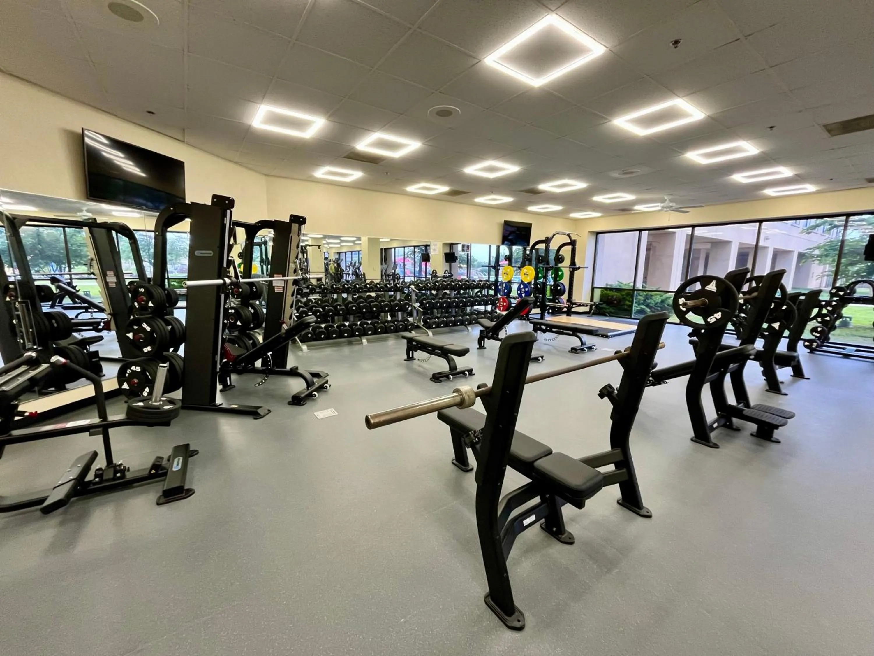 Fitness centre/facilities in NCED Conference Center & Hotel